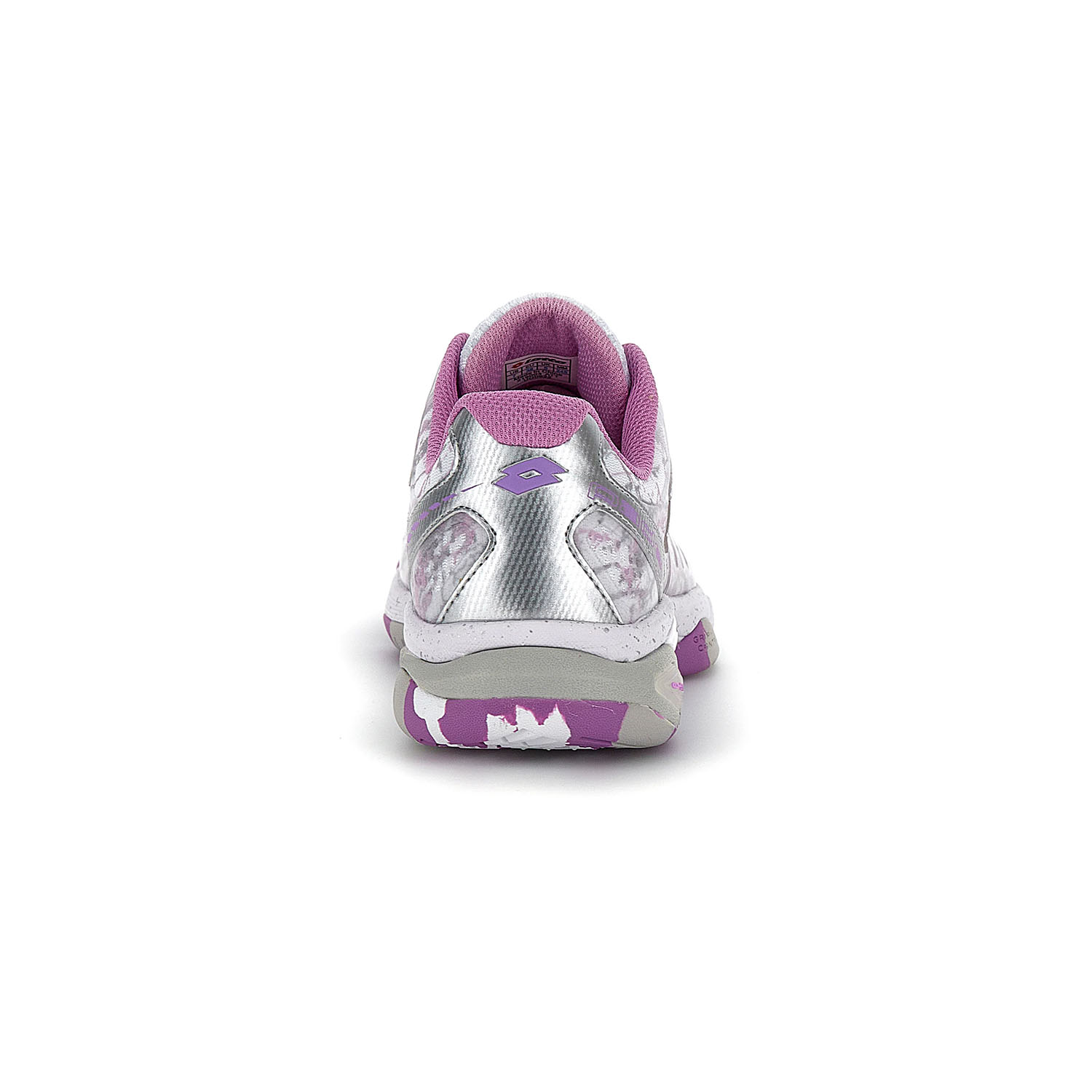 Lotto Superrapida 200 IV - All White/Silver Metal/Violet