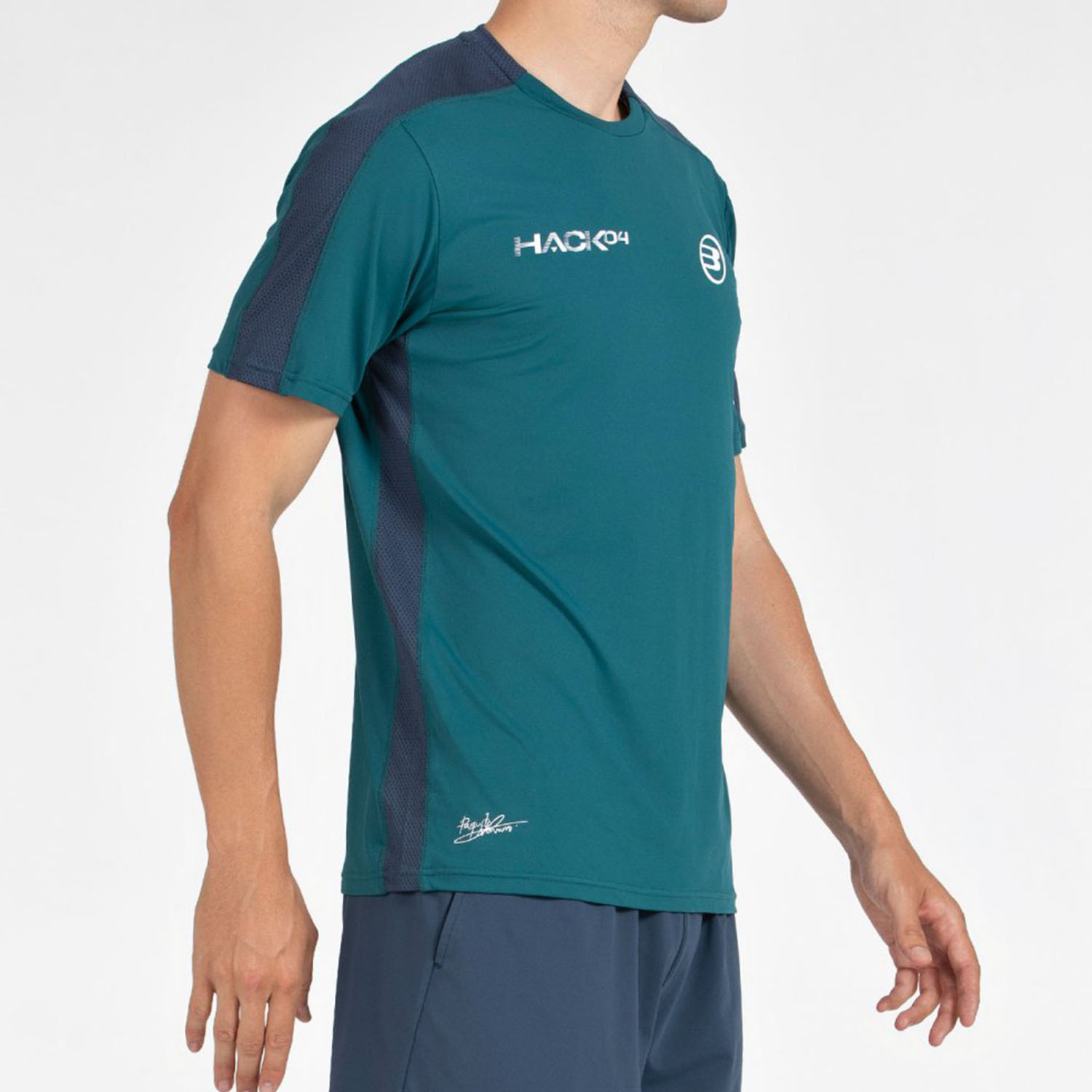 Bullpadel Paquito 25I Camiseta - Verde Oscuro