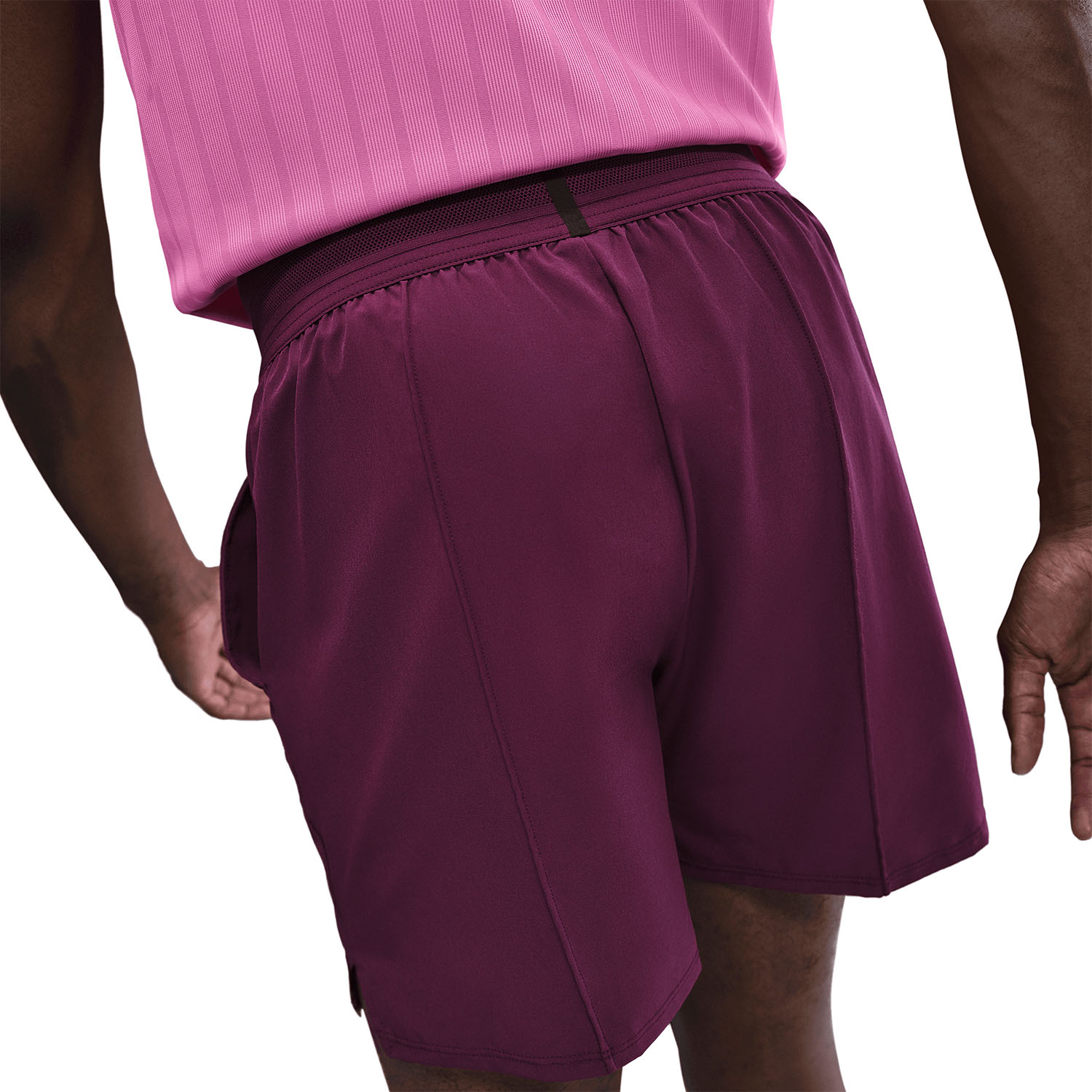 Nike Court Dri-FIT 6in Shorts - Bordeaux