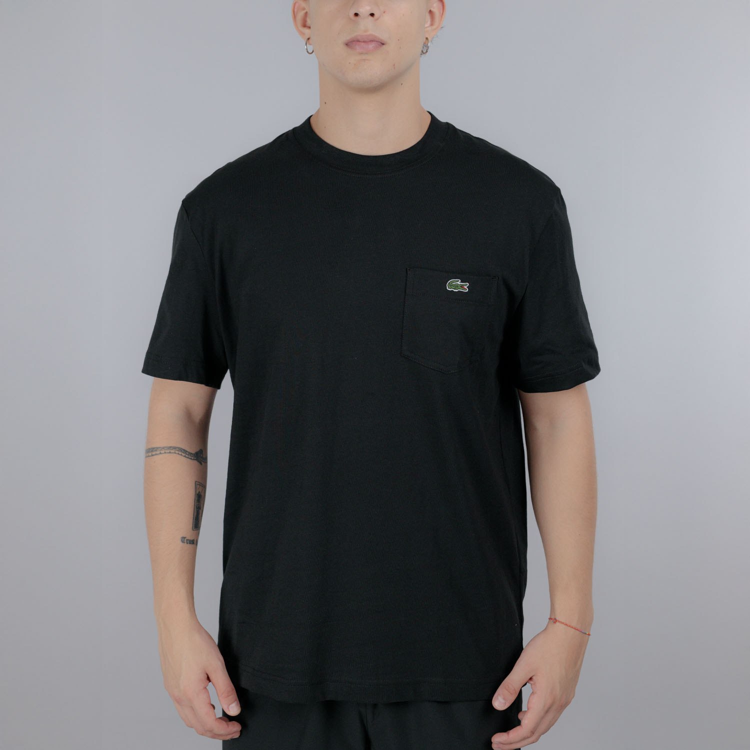 Lacoste Pocket Camiseta - Noir