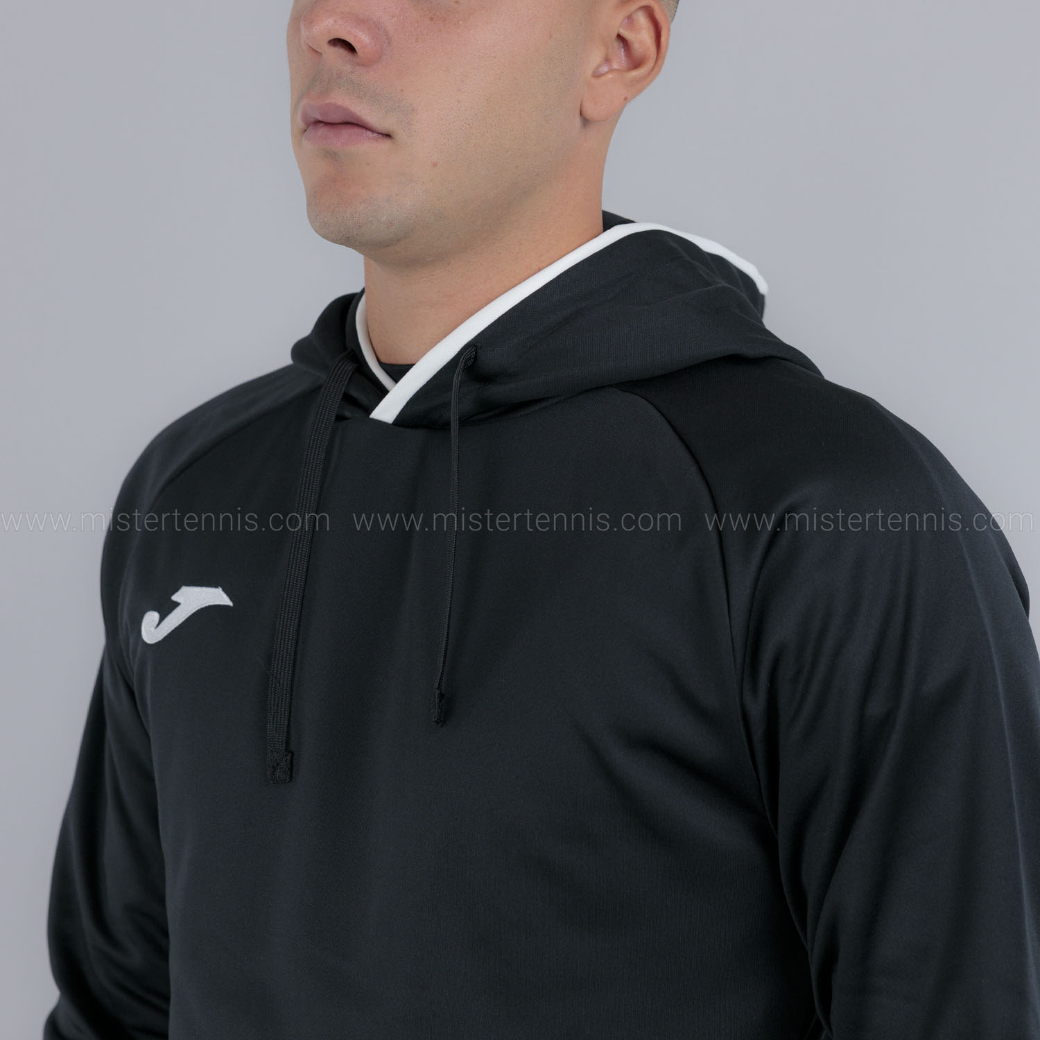 Joma Combi Premium Logo Sudadera - Black/White