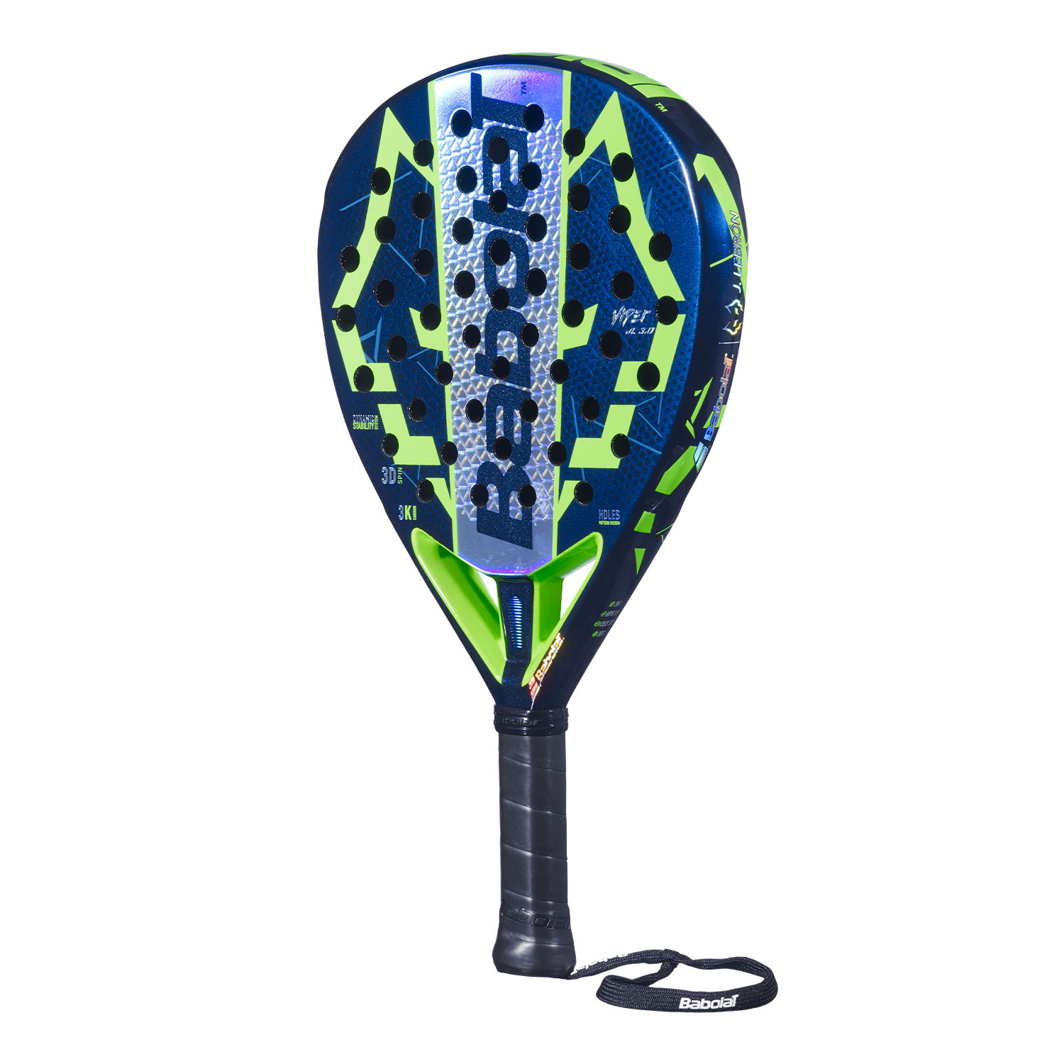 Babolat Viper Juan Lebrón 3.0 Padel - Blue Dephts/Green Flash