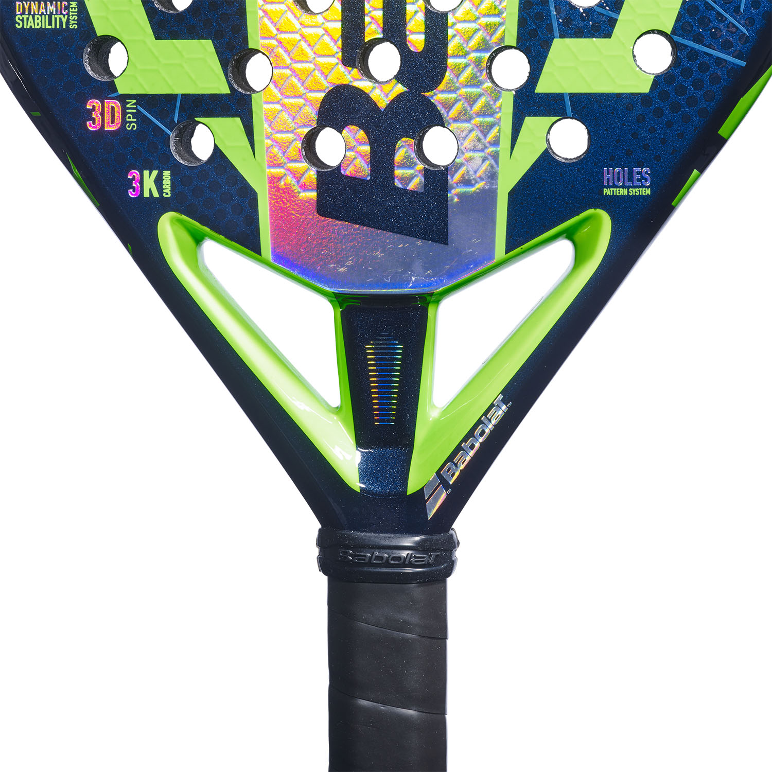 Babolat Viper Juan Lebrón 3.0 Padel - Blue Dephts/Green Flash