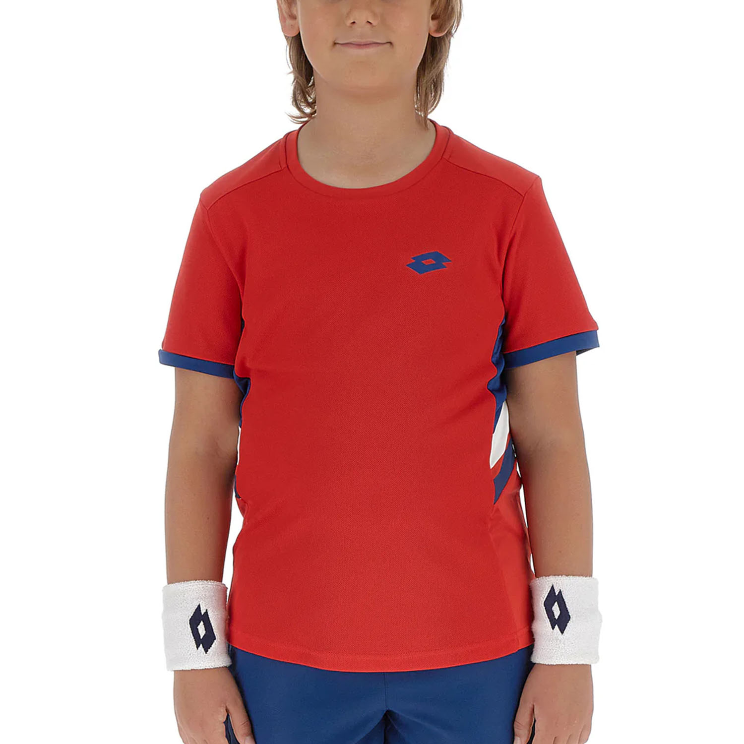 Lotto Squadra III Camiseta Niño - Flame Red