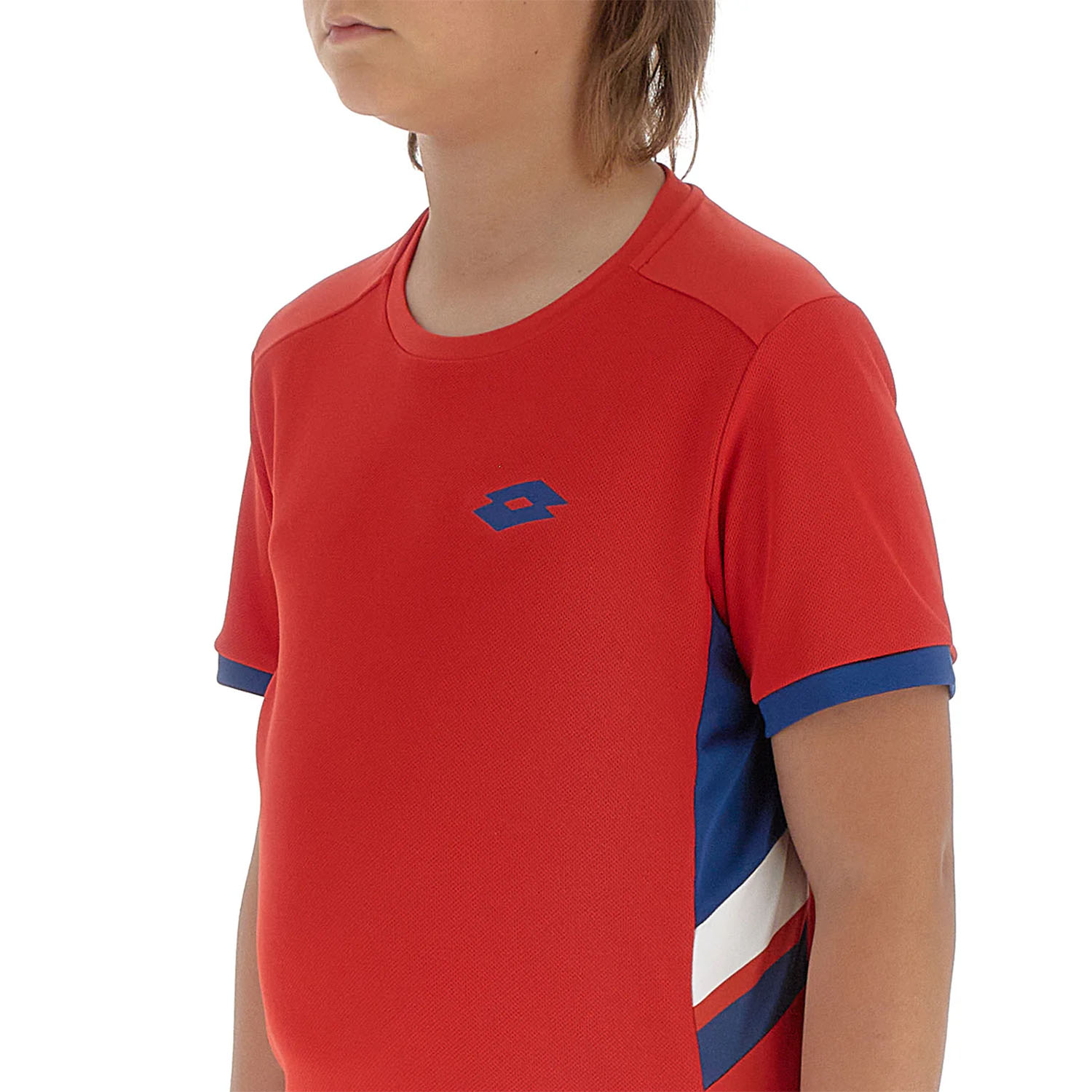 Lotto Squadra III Camiseta Niño - Flame Red