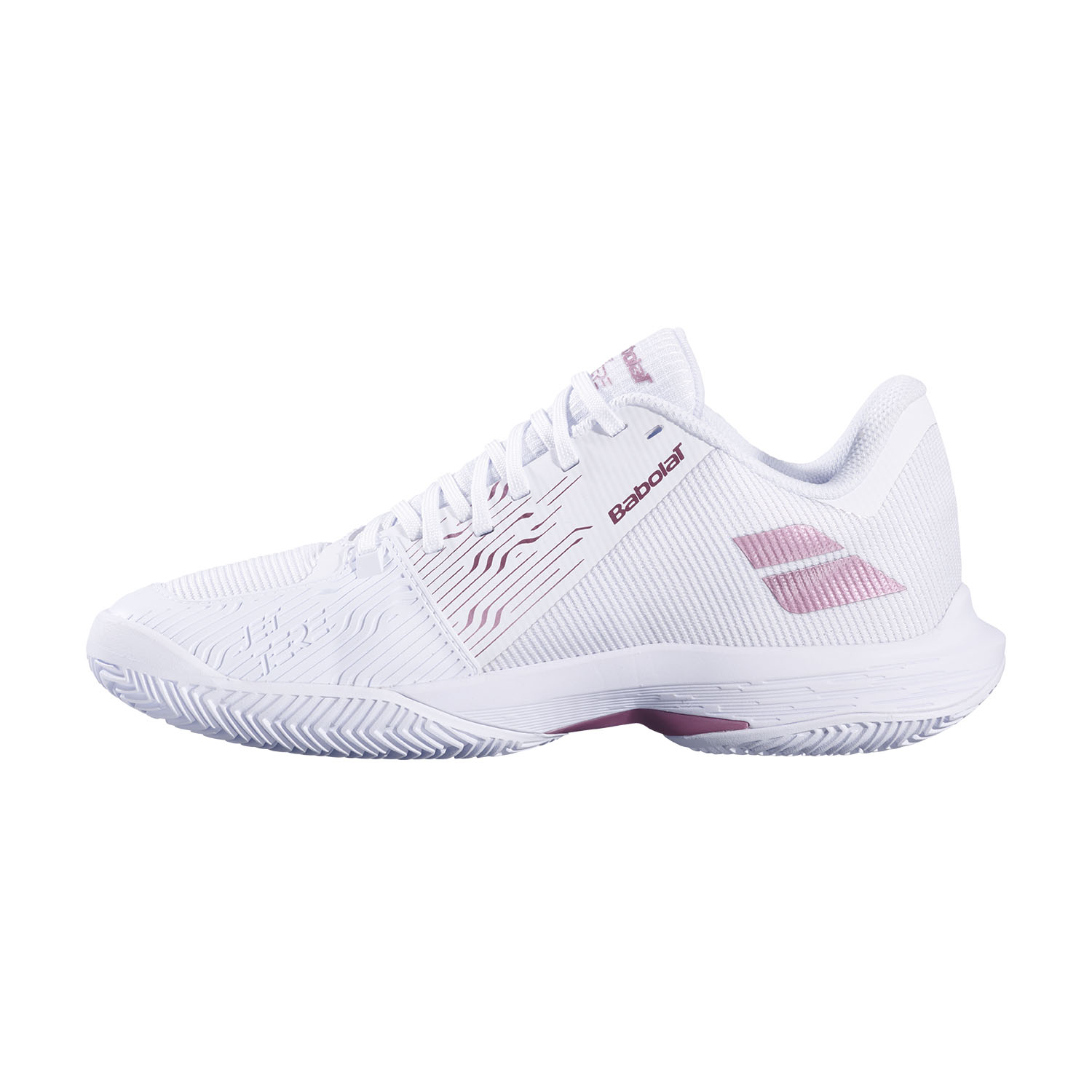 Babolat Jet Tere 2 Clay - White/Gold Pink