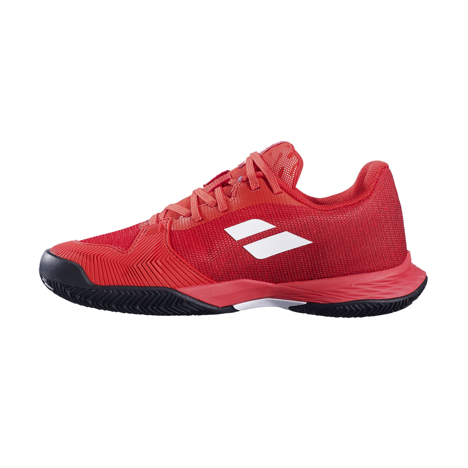 Babolat Jet Mach 3 Clay Niños - Cherry Tomato/White