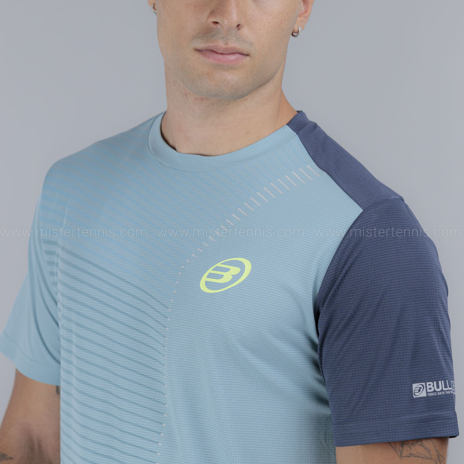 Bullpadel Llico Camiseta - Verde Azulado