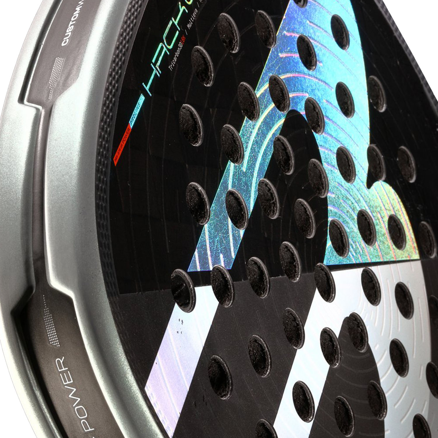 Bullpadel Hack 04 2026 Padel - Black/Silver