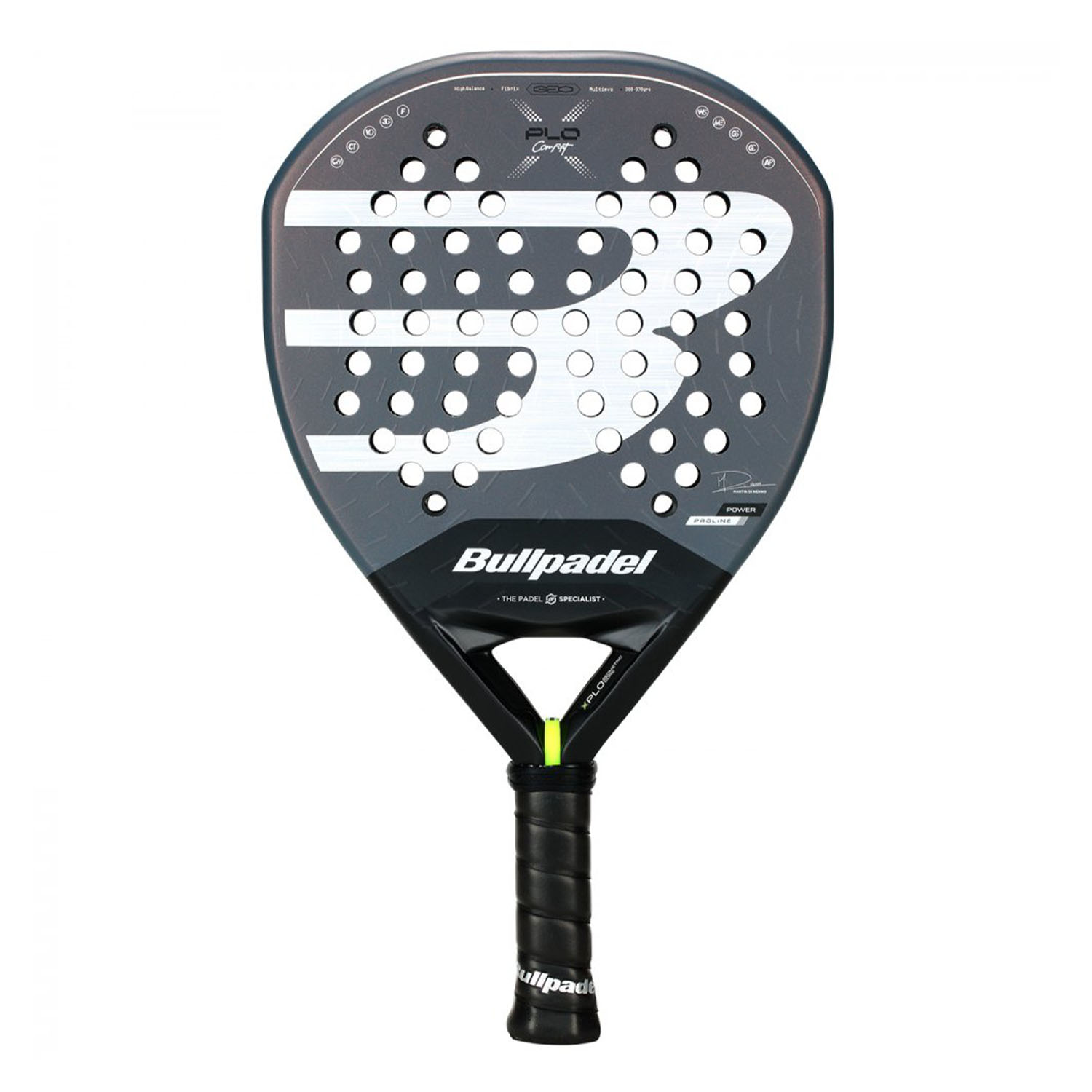 Bullpadel XPLO CMF 2026 Padel - Anthracite/Silver