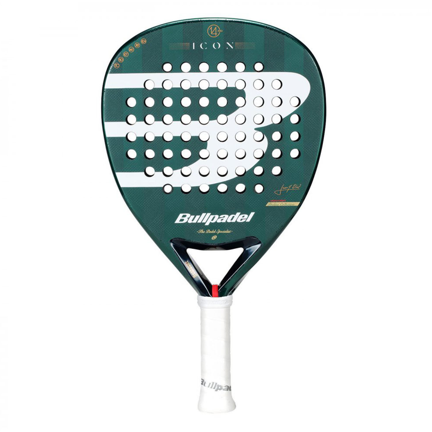 Bullpadel Icon 2026 Padel - Green/White