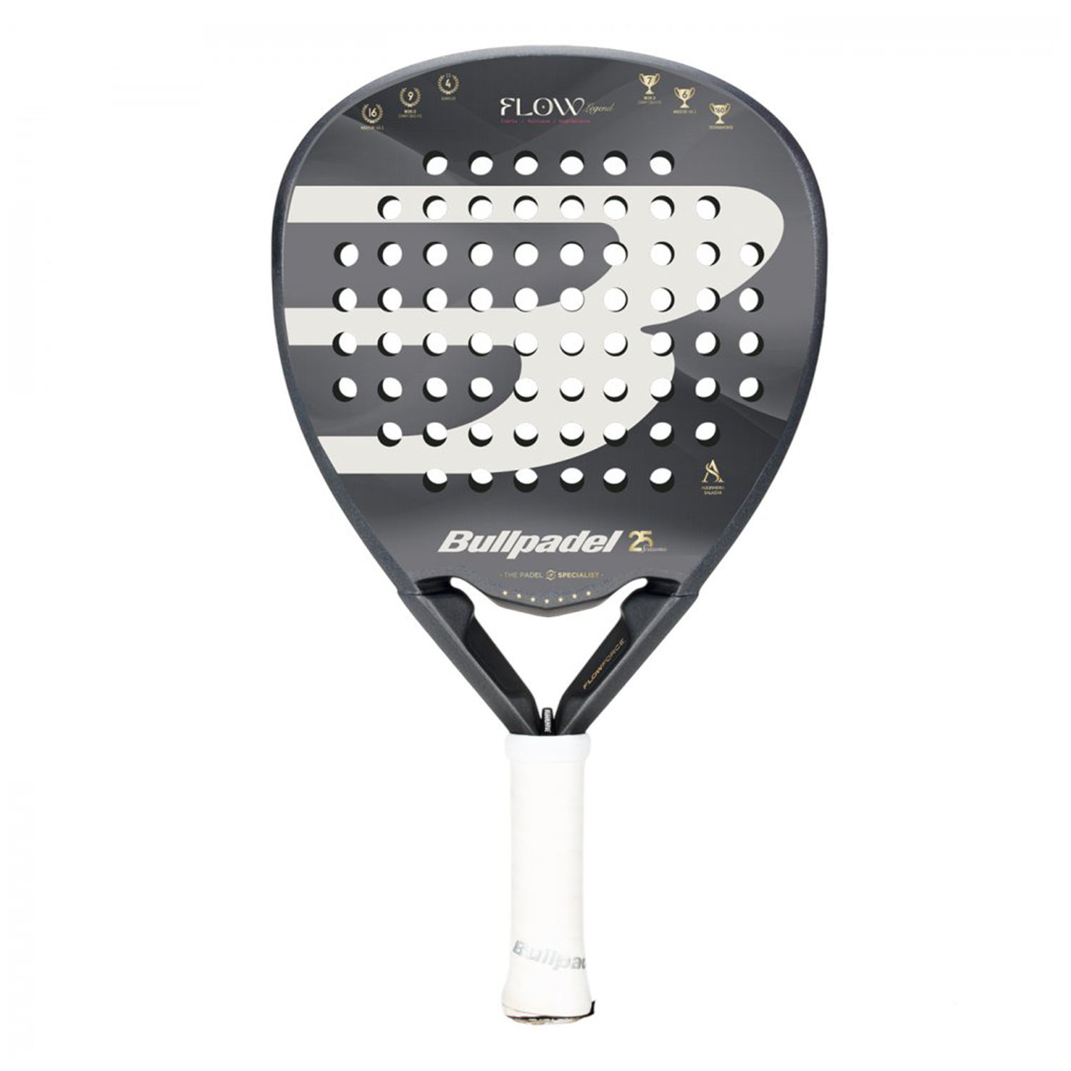 Bullpadel Flow Legend Padel - Black/Gold