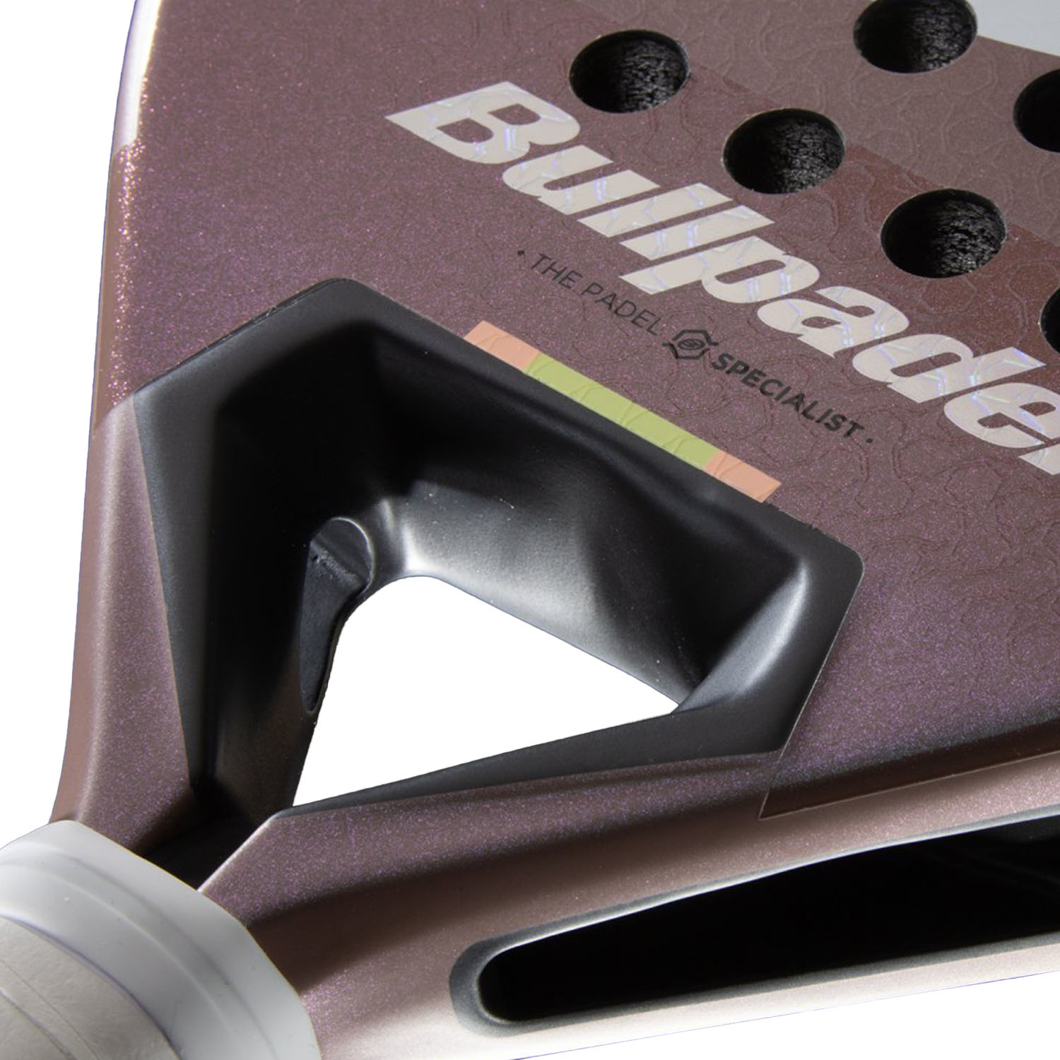 Bullpadel Wonder Padel - Dark Pink/Metallic Silver