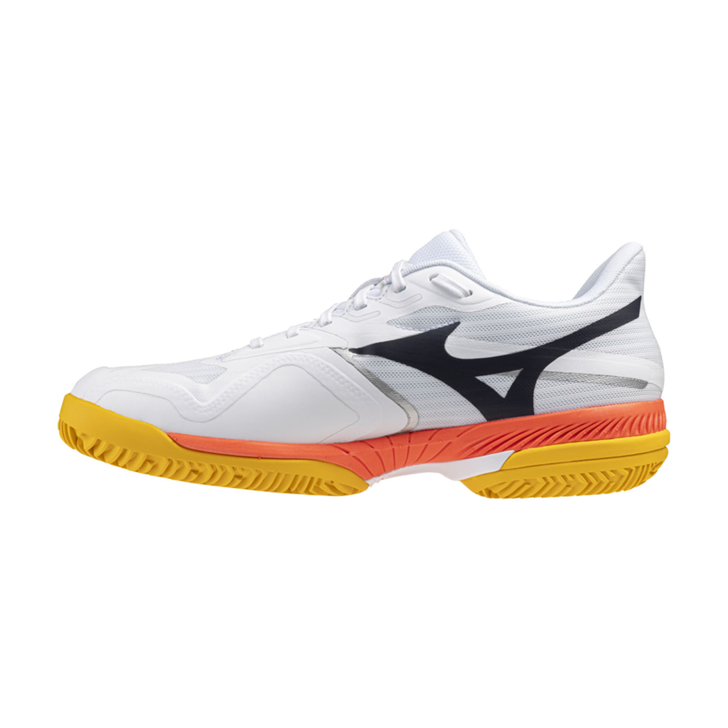 Mizuno Wave Exceed Court Clay - White/Calypso Coral/Citrus