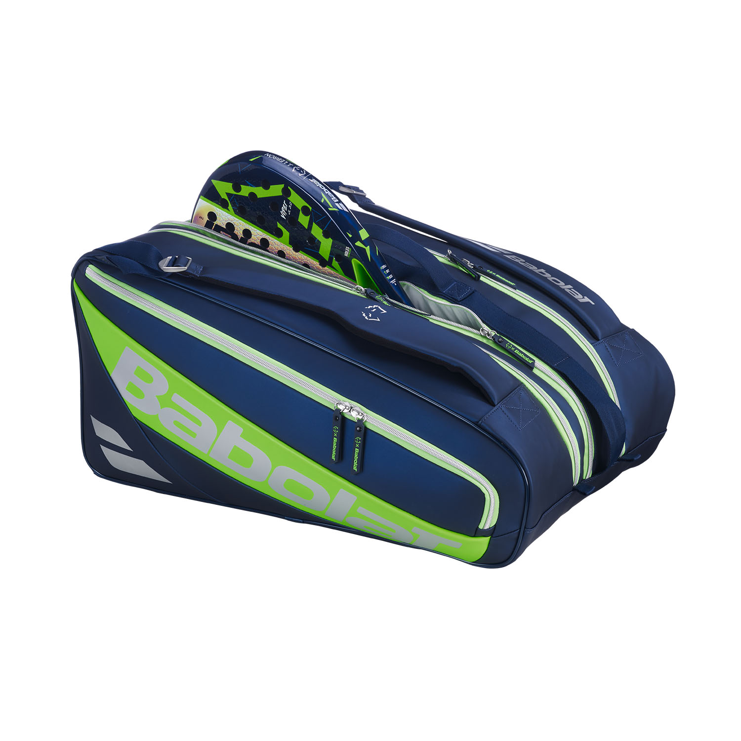 Babolat RH Pro Lebrón Bolsa - Blue Dephts/Green Flash