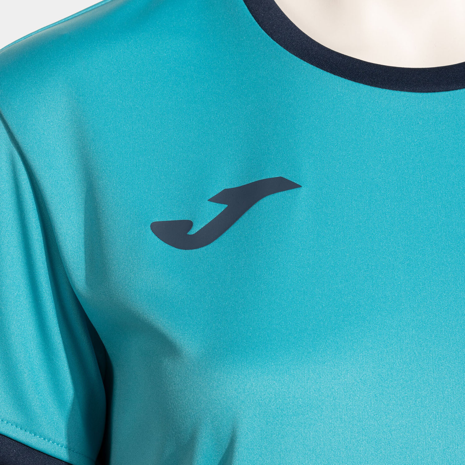 Joma Combi Premium T-Shirt Girls - Fluor Turquoise/Dark Navy