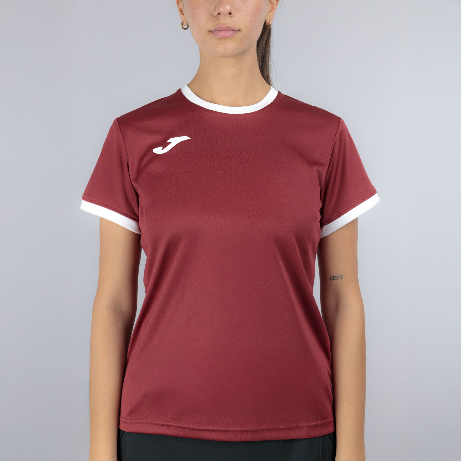 Joma Combi Premium Camiseta - Burgundy/White