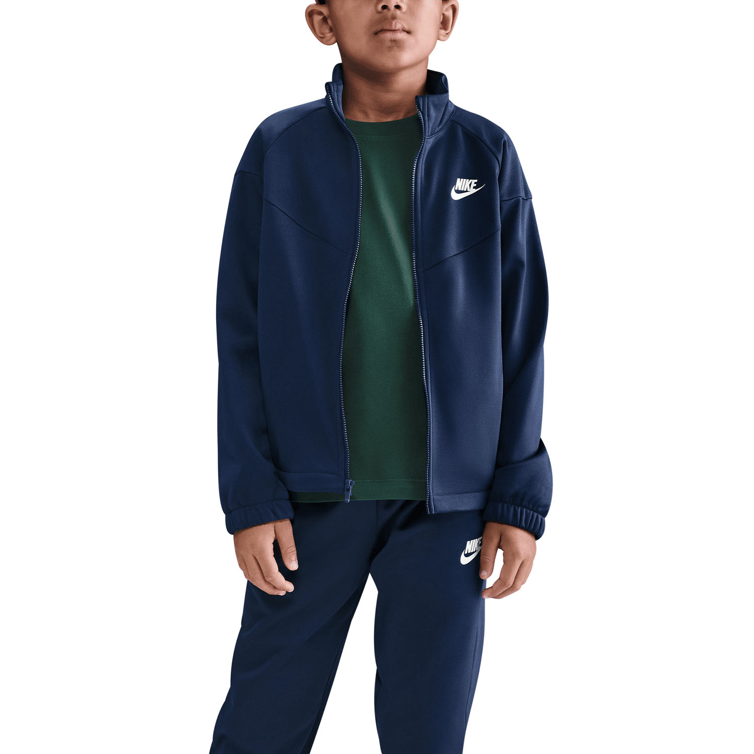 Nike Dri-FIT Chándal Niños - Midnight Navy/White