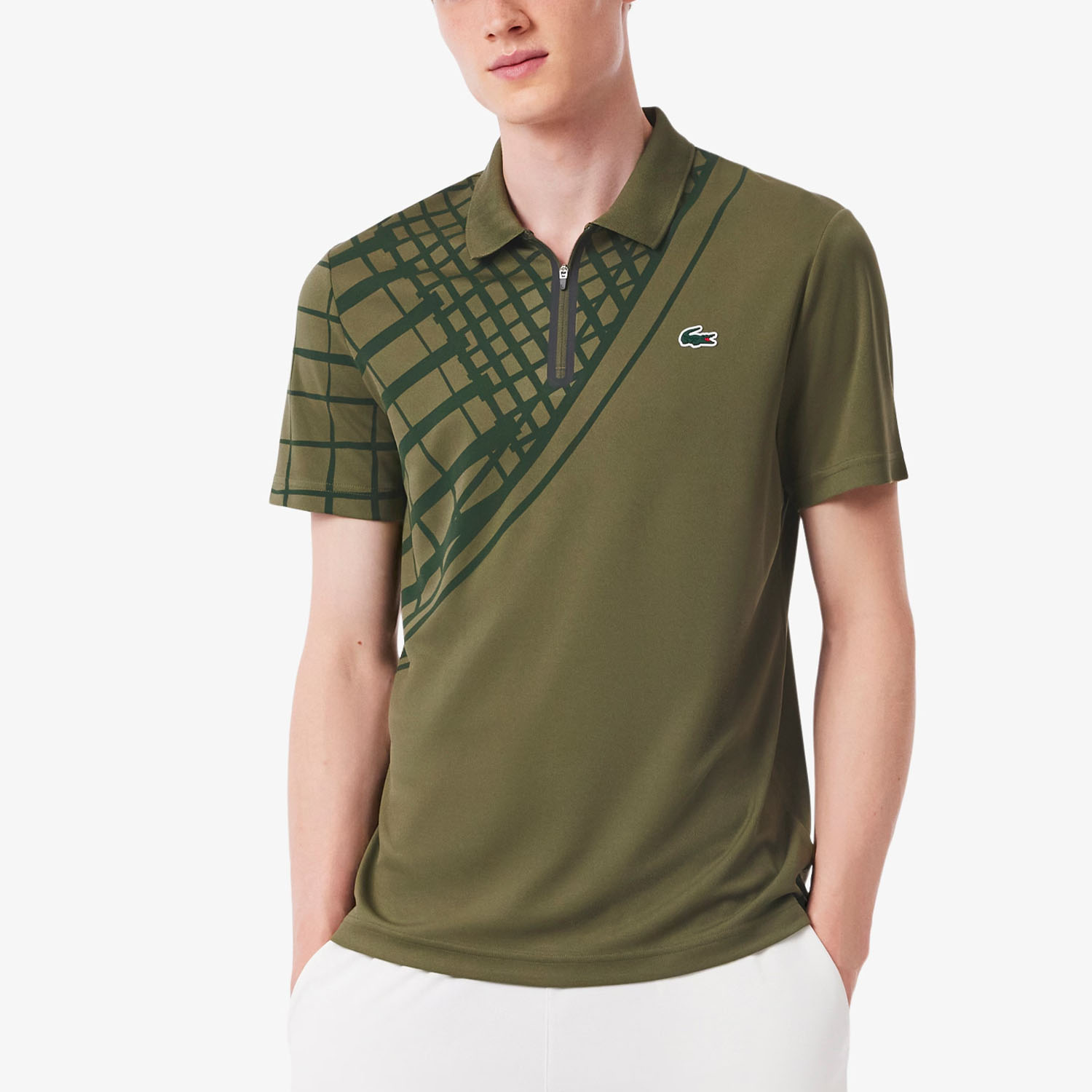 Lacoste Ultra Dry Polo - Vert Kaki
