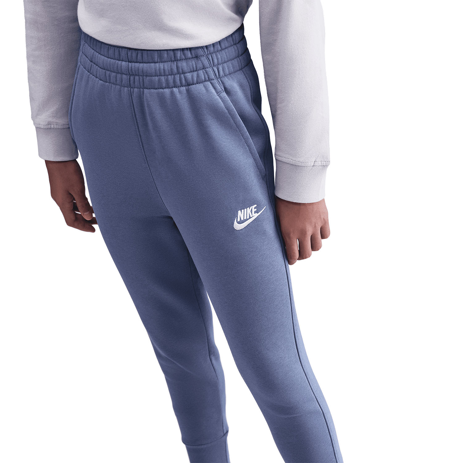 Nike Court Club Pantalones Niña - World Indigo/White