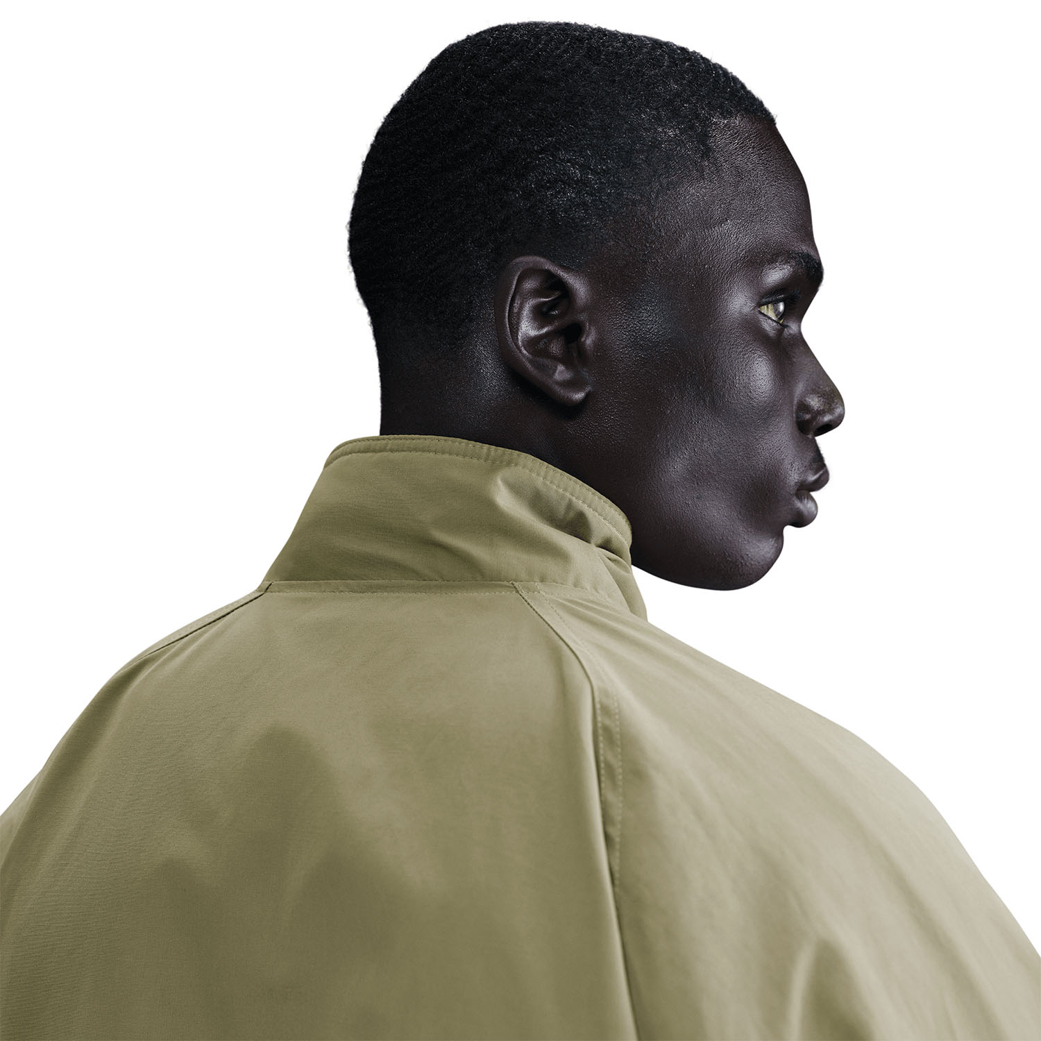 Nike Court Heritage Pro Chaqueta - Neutral Olive/Fir