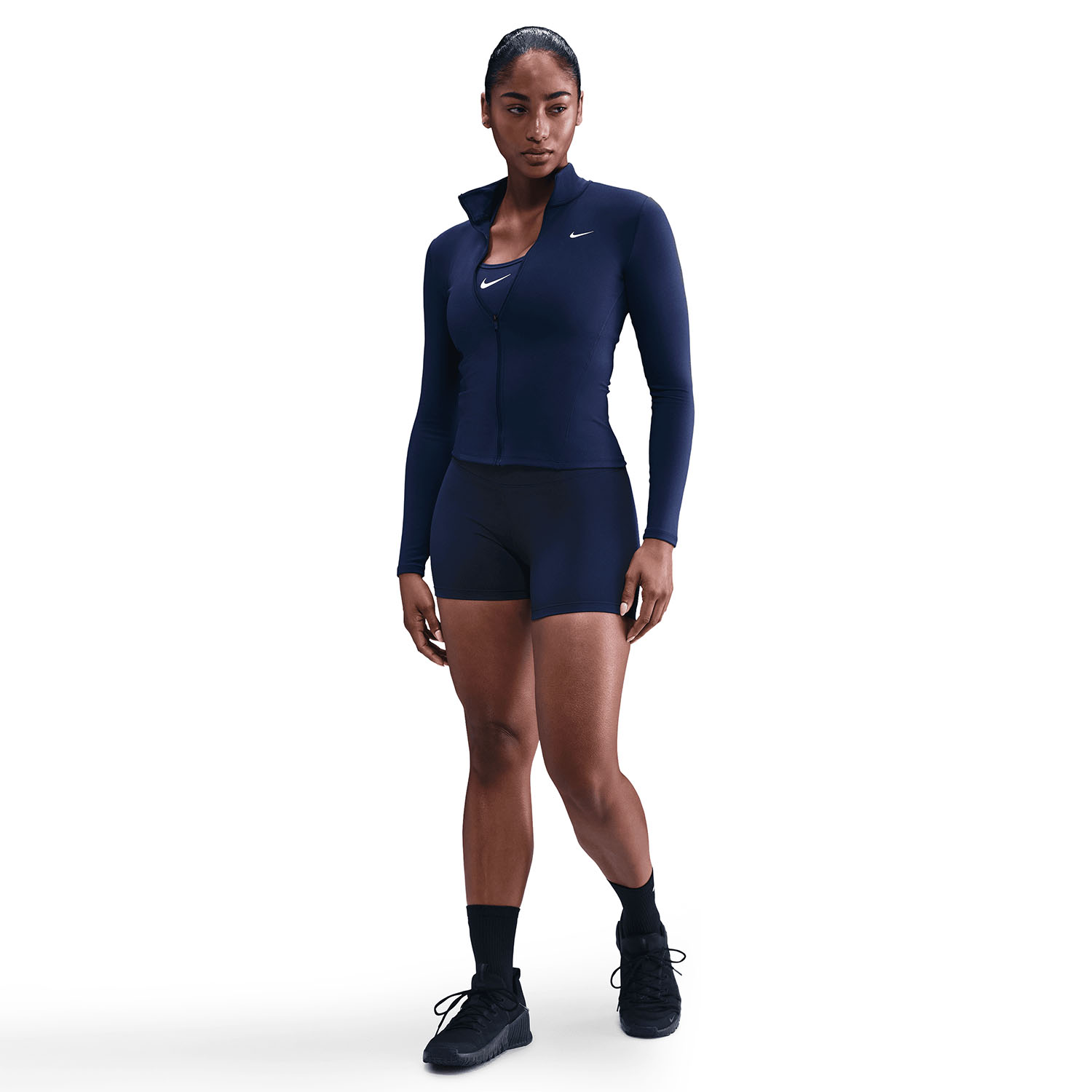 Nike One Chaqueta - Midnight Navy/White