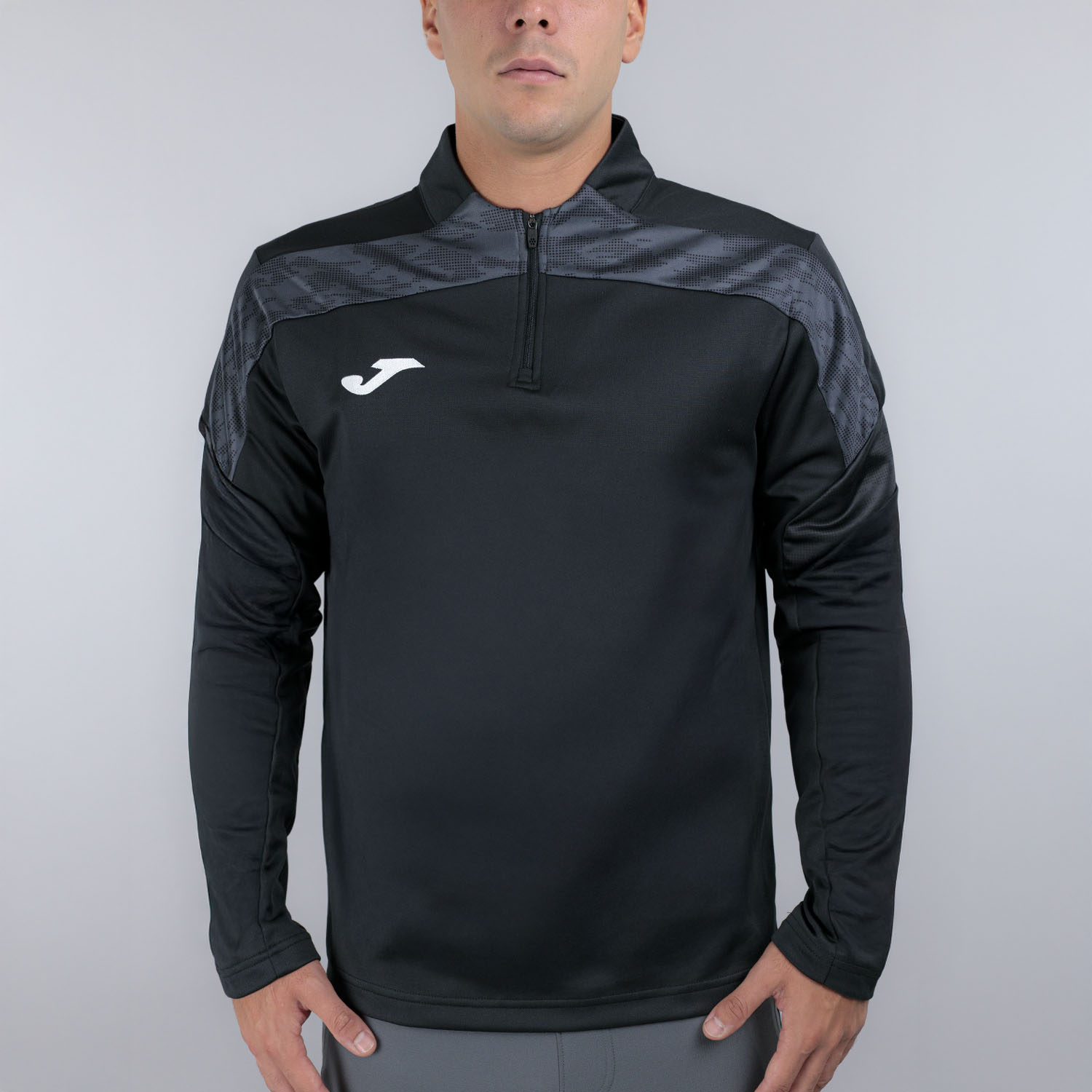 Joma Championship VIII Camisa - Black/Dark Gray