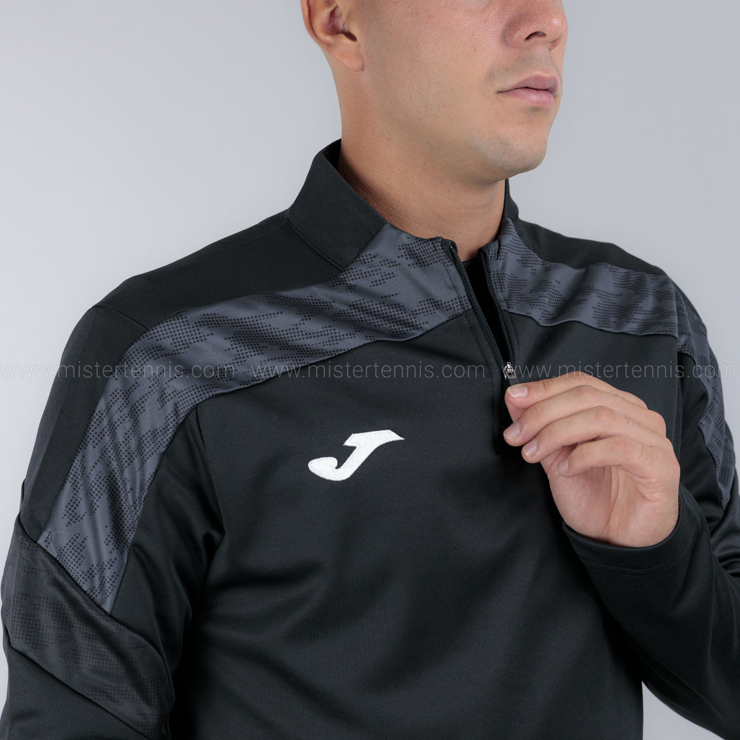 Joma Championship VIII Camisa - Black/Dark Gray