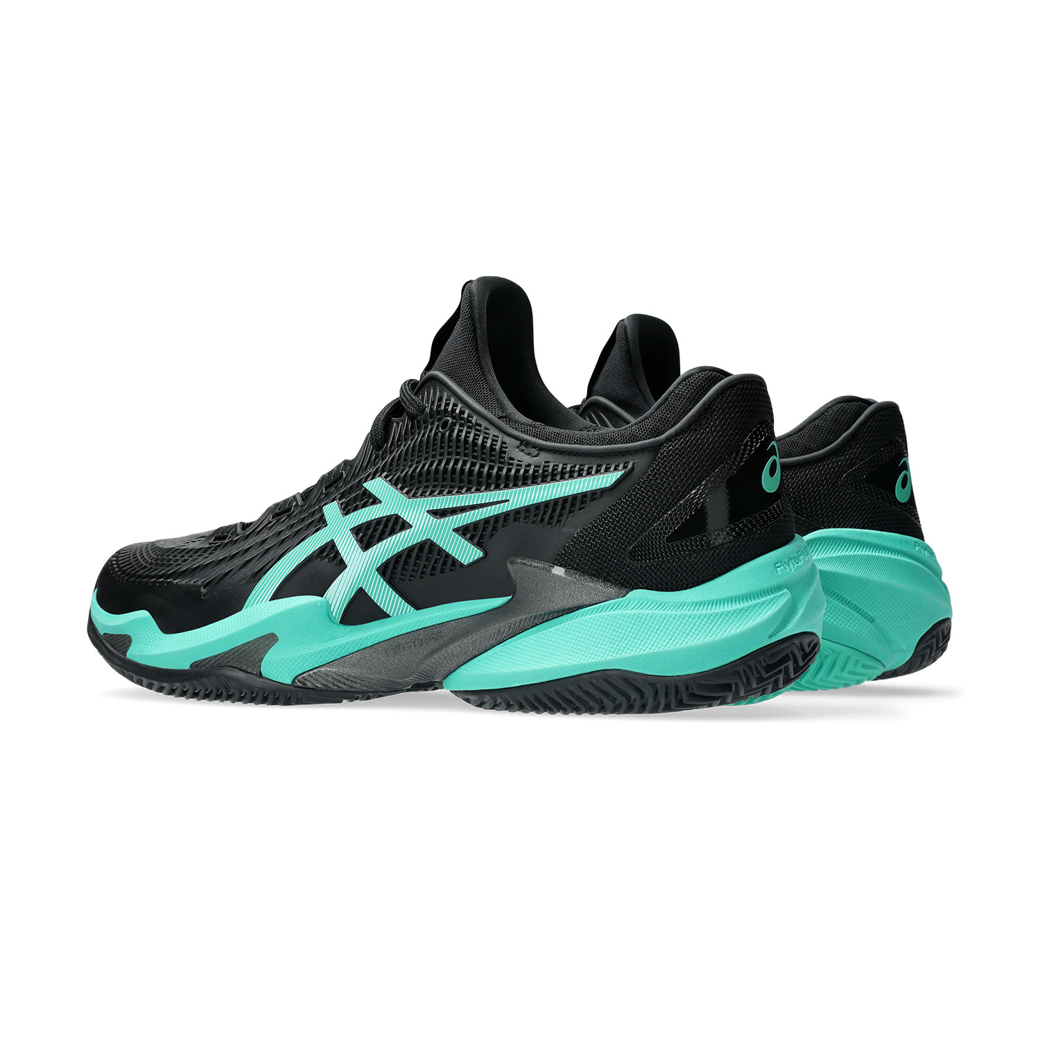 ASICS Court FF 3 Clay - Black/Aurora Green