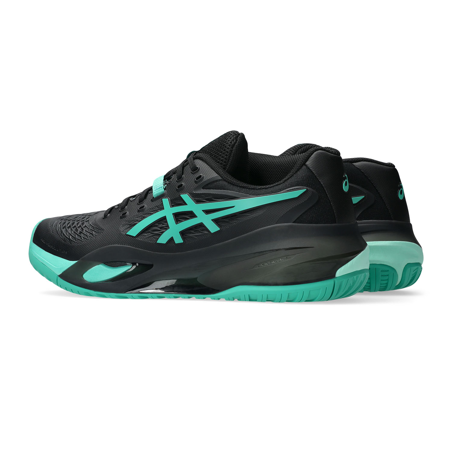 ASICS Gel Resolution X - Black/Aurora Green