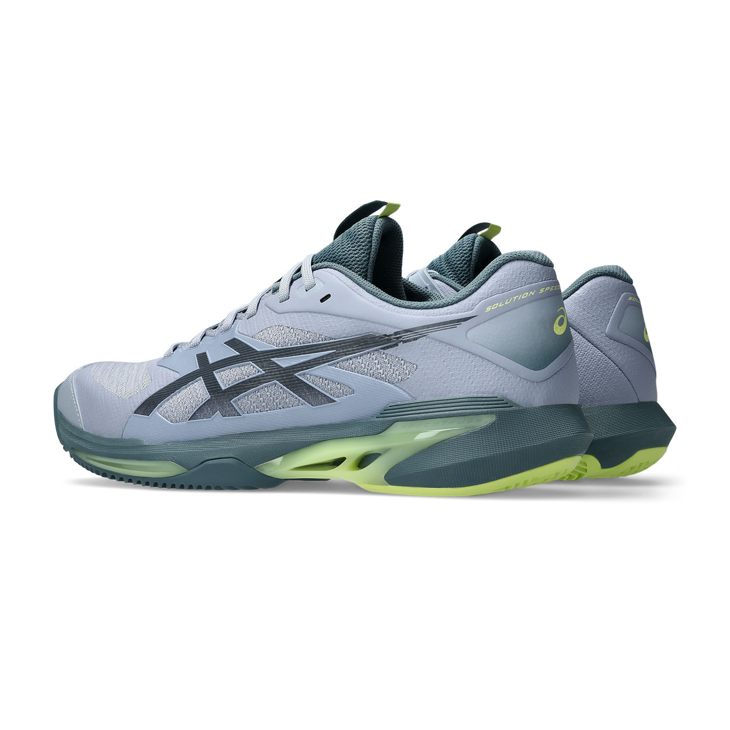 ASICS Solution Speed FF 4 Clay - Grey Blue/Ironclad