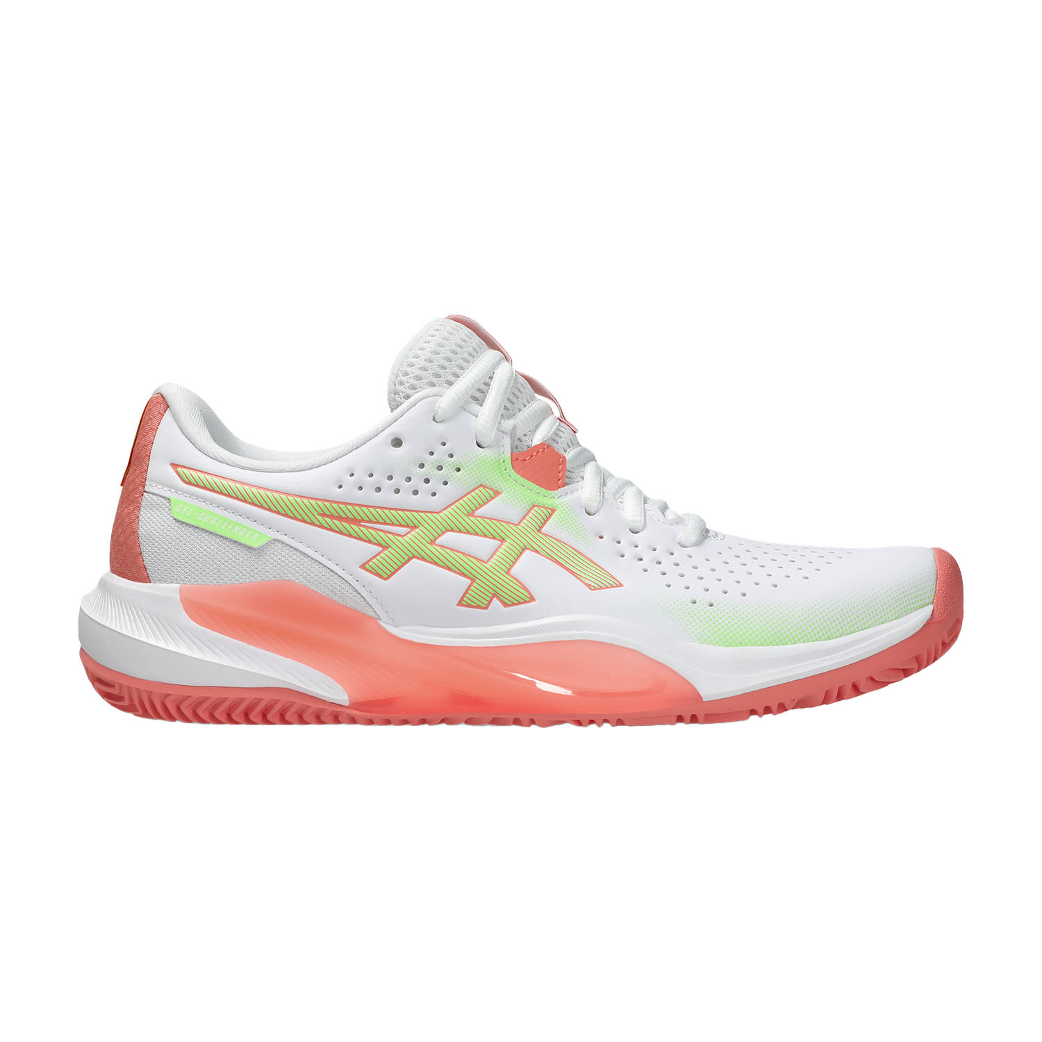ASICS Gel Challenger 15 Padel - White/Guava