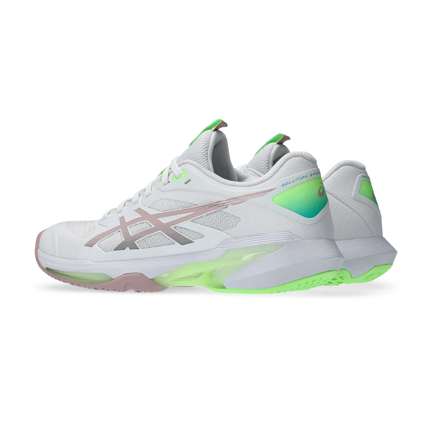 ASICS Solution Speed FF 4 - White/Morganite