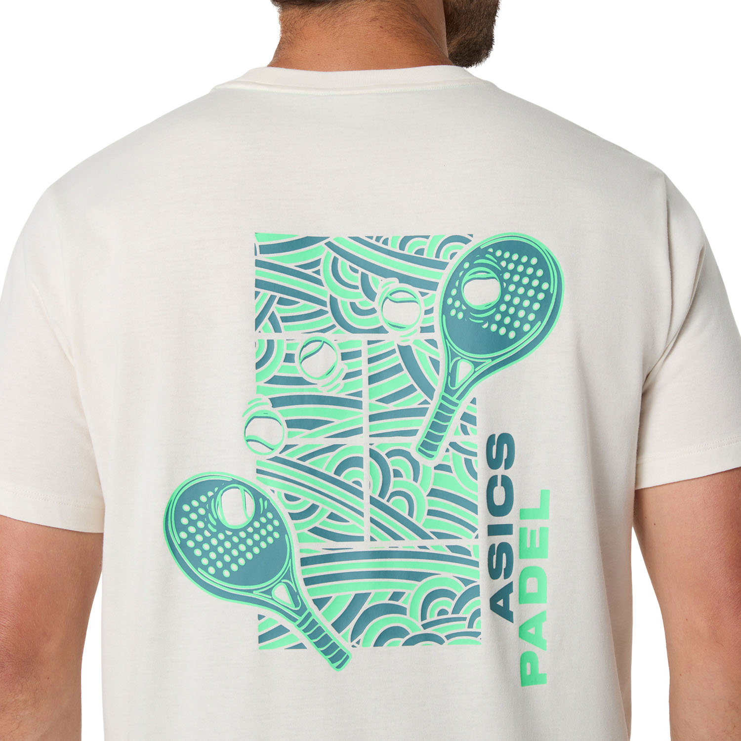 ASICS Court Graphic Pro Camiseta - Cream