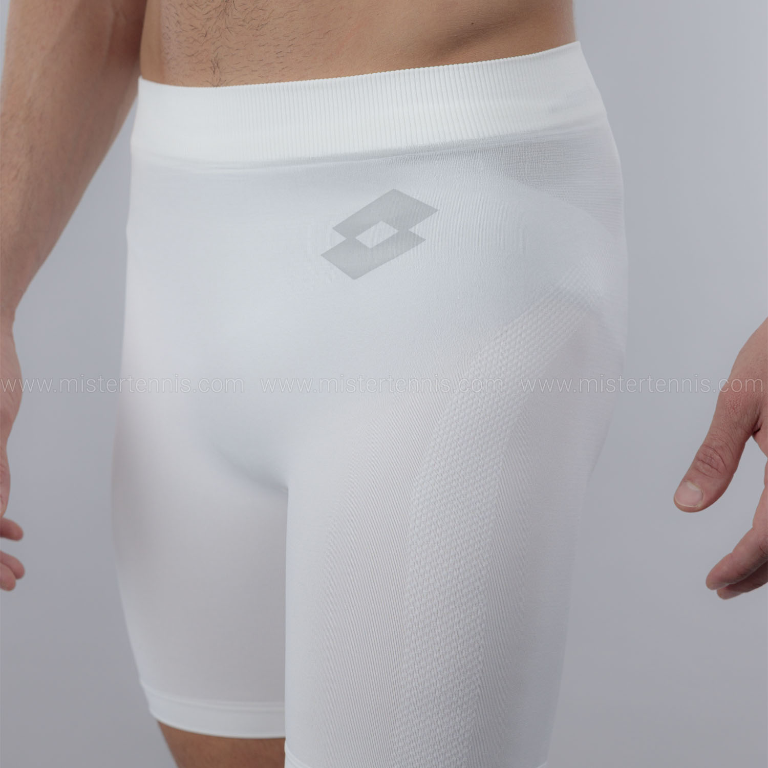 Lotto Elite 7in Shorts - Bright White