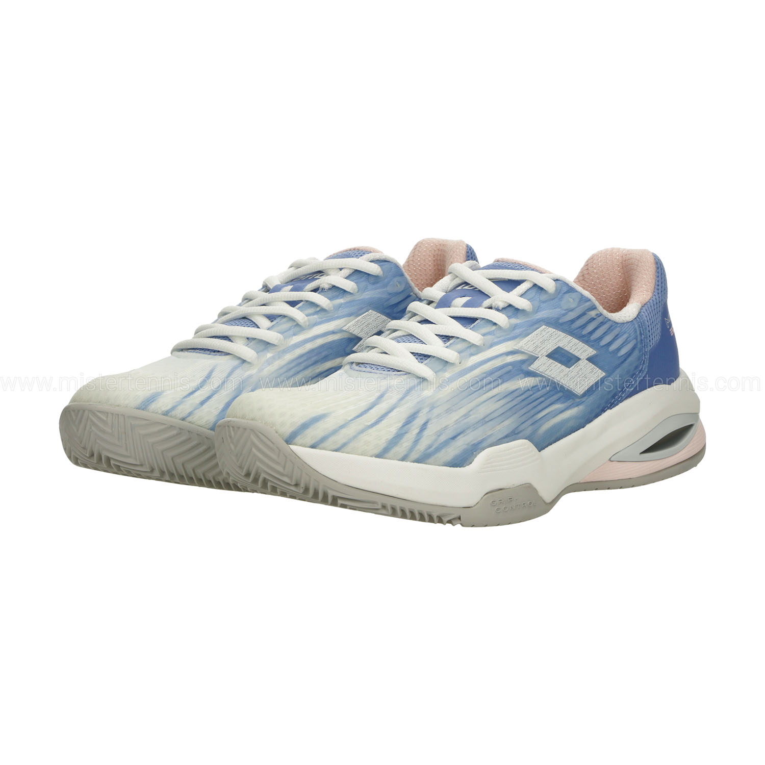 Lotto Mirage 200 II PRT Clay - Serenity Blue/All White/Perfume Rose