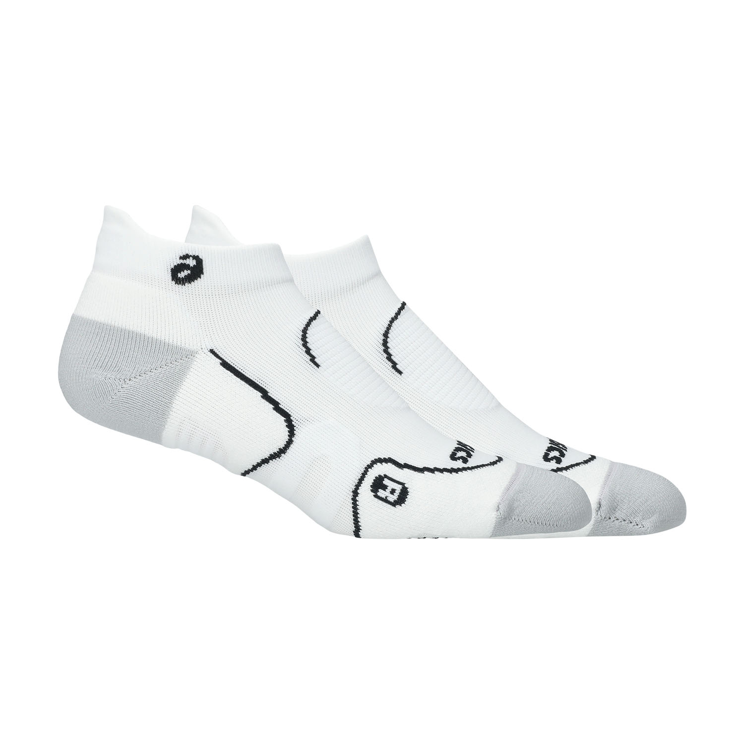 ASICS Court+ Logo Calcetines - Brilliant White