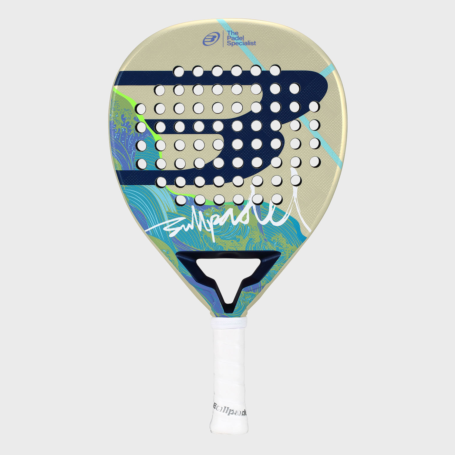 Bullpadel Ionic Light Padel - Beige/Blue