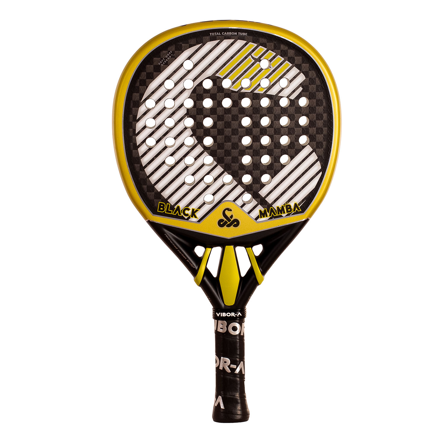 Vibor-A Black Mamba Radical 12K 3.0 Padel - Black/Yellow