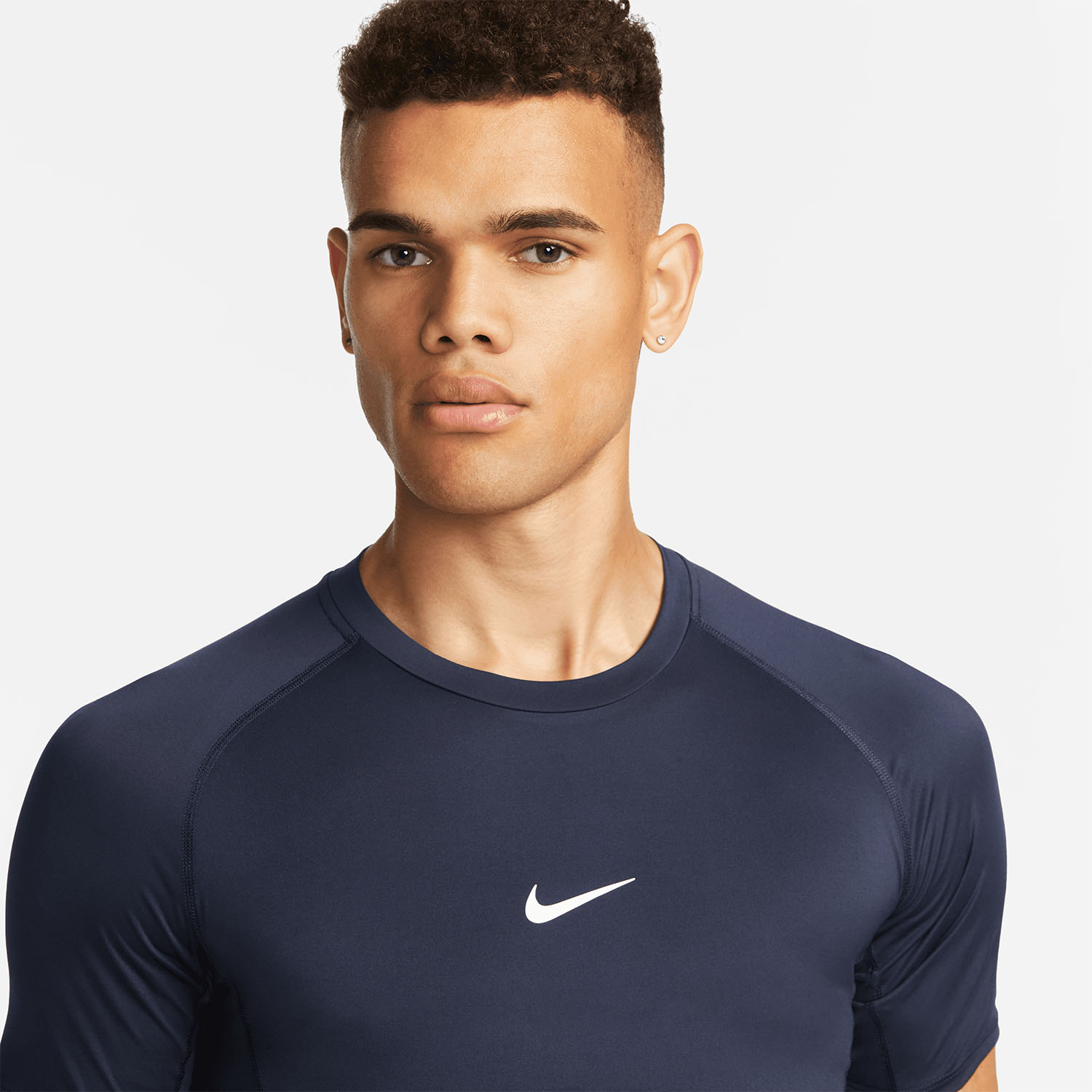 Nike Pro Camiseta - Obsidian/White