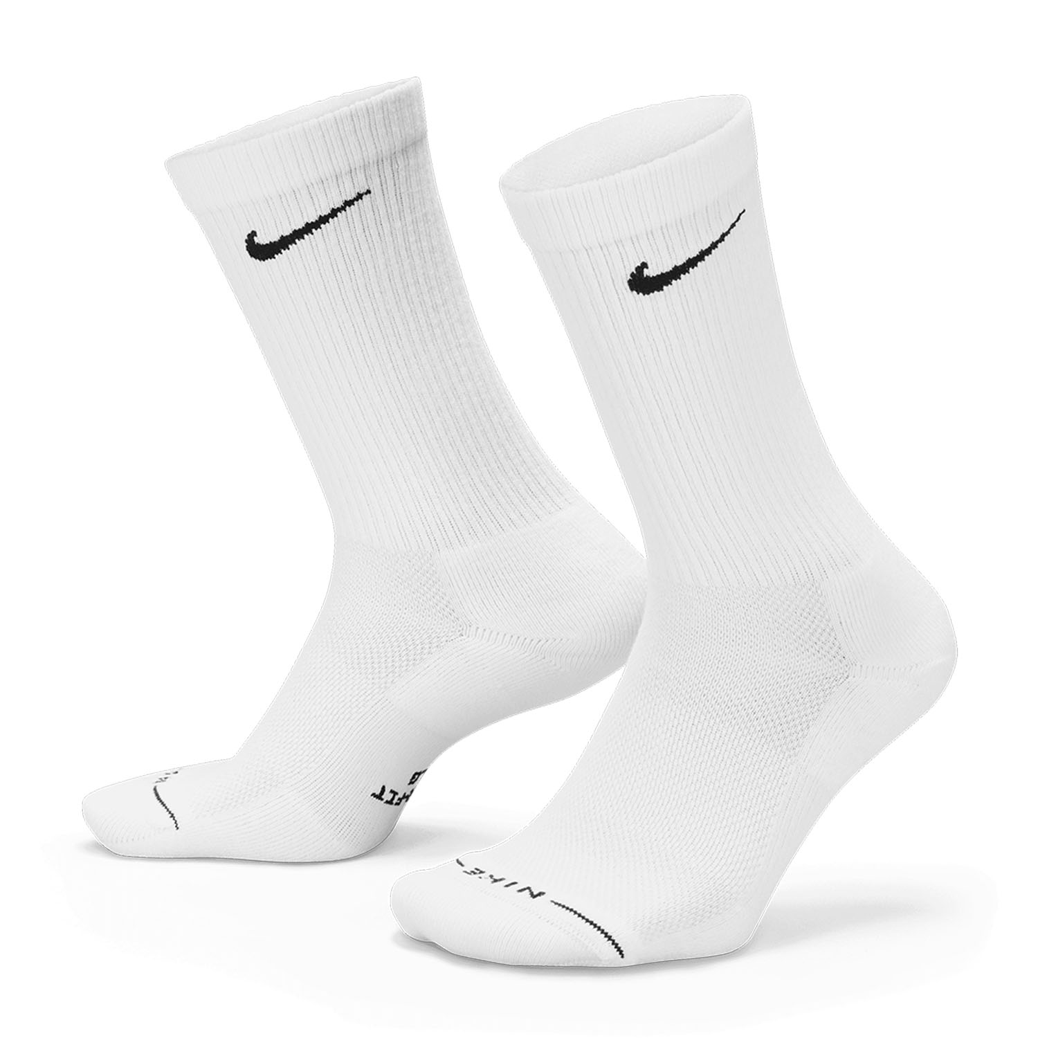 Nike Everyday Elevated x 3 Calze - White