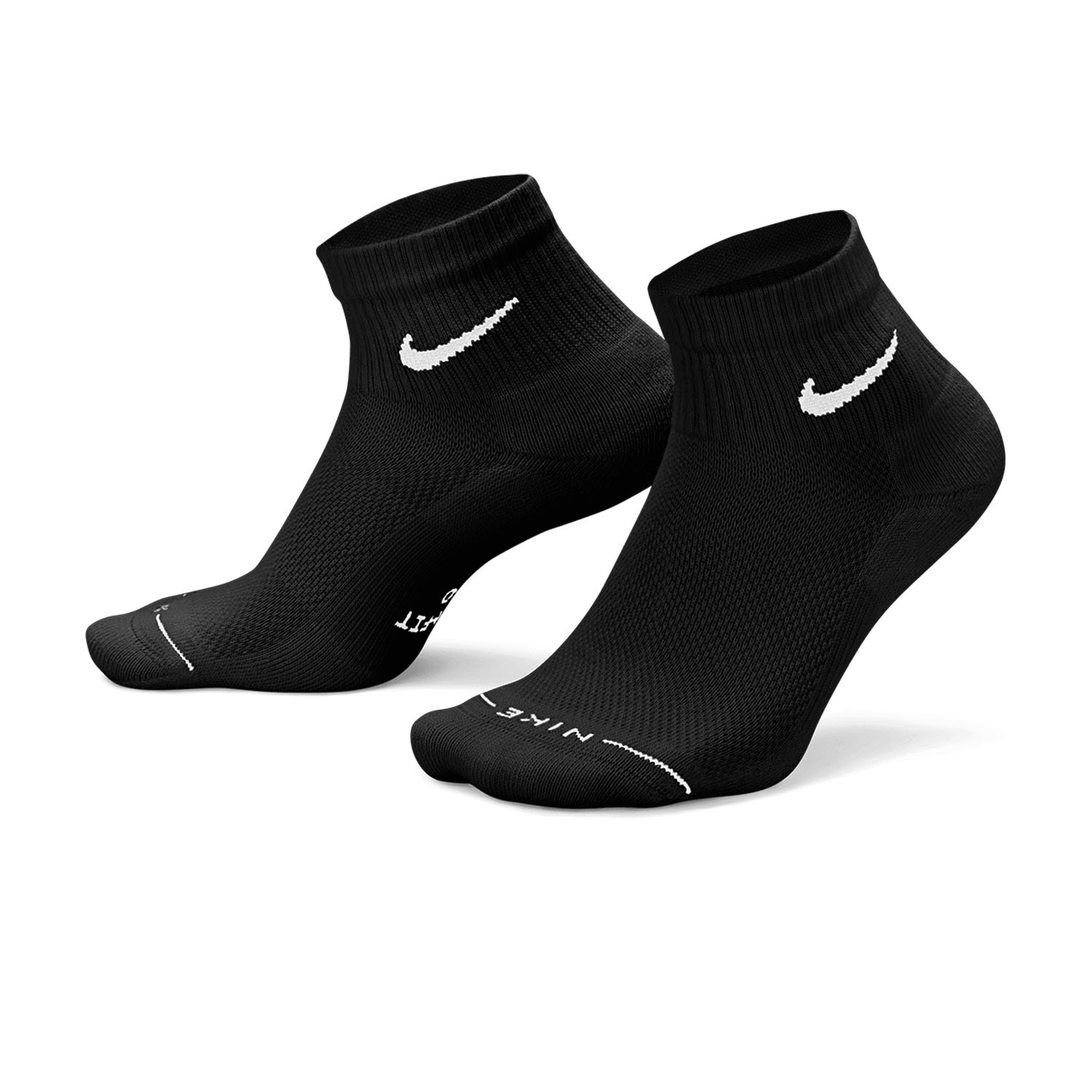 Nike Everyday Elevated Ankle x 3 Calze - Black