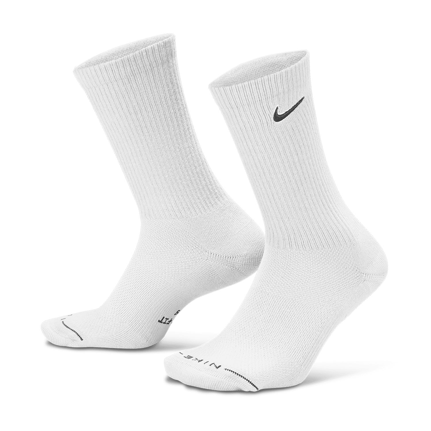 Nike Everyday Elevated Crew x 3 Calze - White