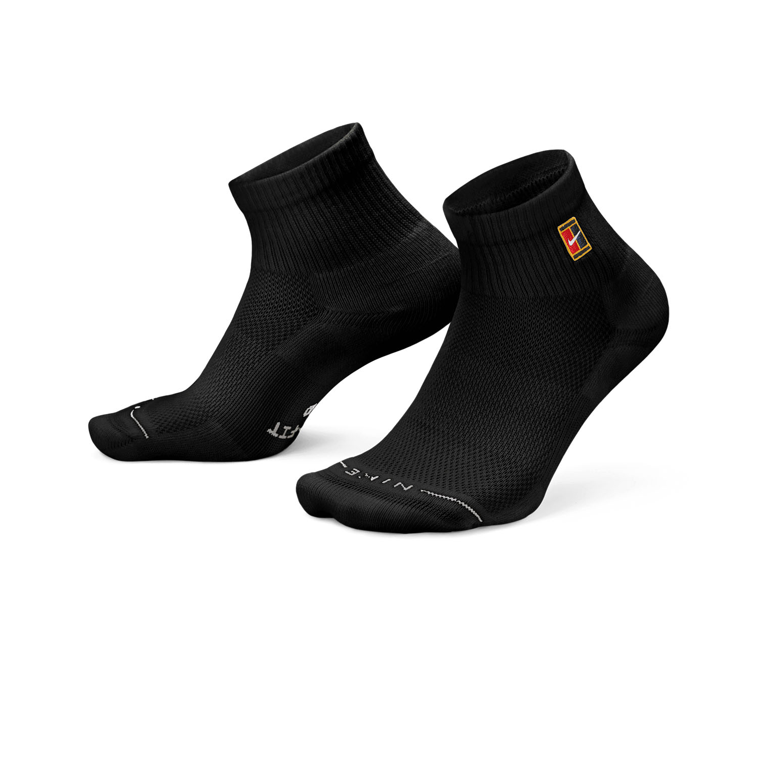 Nike Court Everyday Elevated x 3 Calze - Black