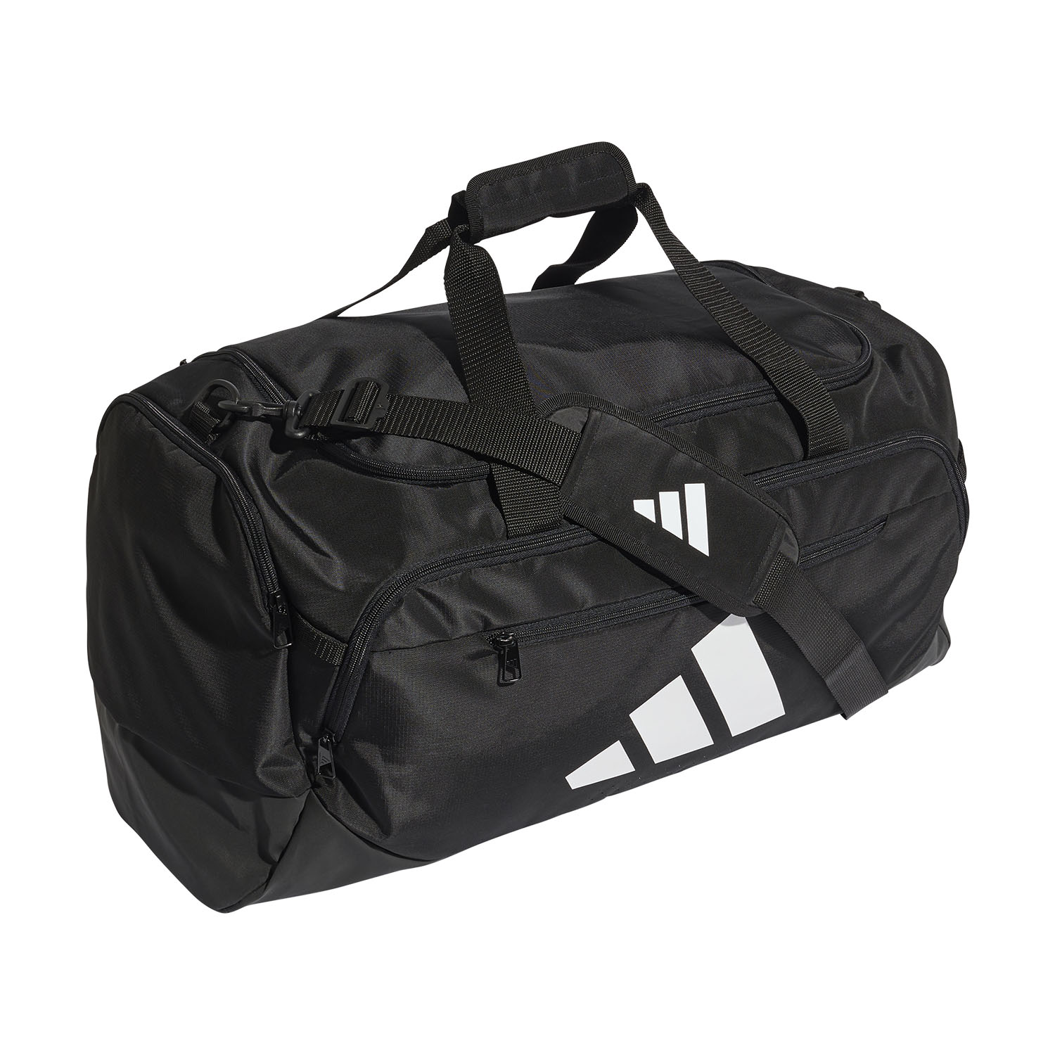 adidas Defender Medium Duffle - Black/White