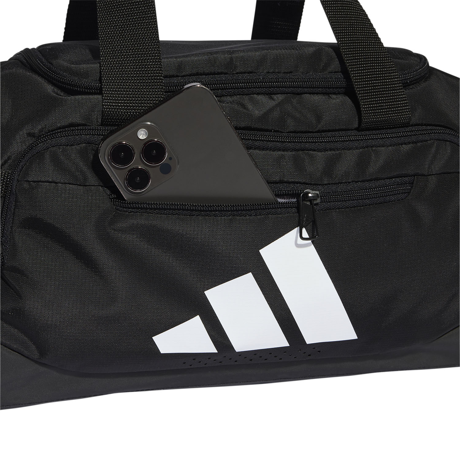 adidas Defender Mini Duffle - Black/White