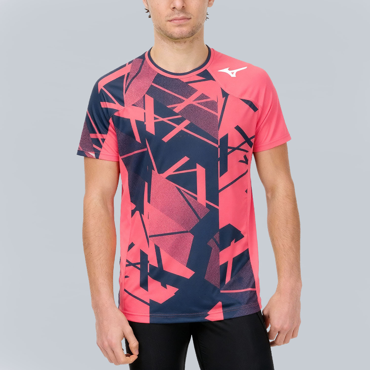 Mizuno Daybreakers Graphic Camiseta - Vibrant Red