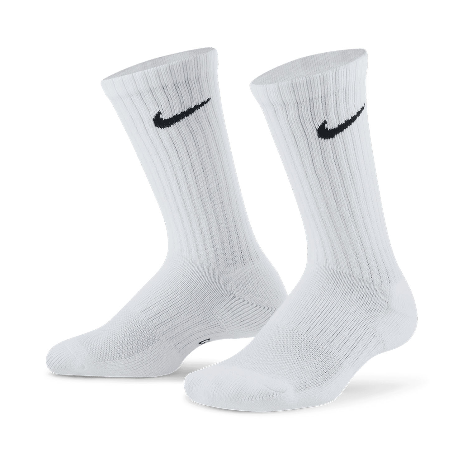 Nike Everyday Crew x 3 Calcetines Niños - White/Black