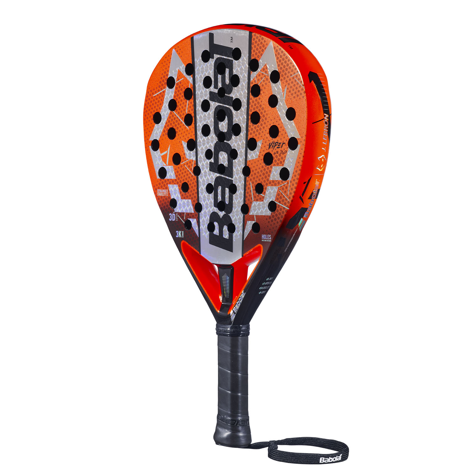 Babolat Viper Juan Lebrón 3.0 Padel - Fluo Orange/Black