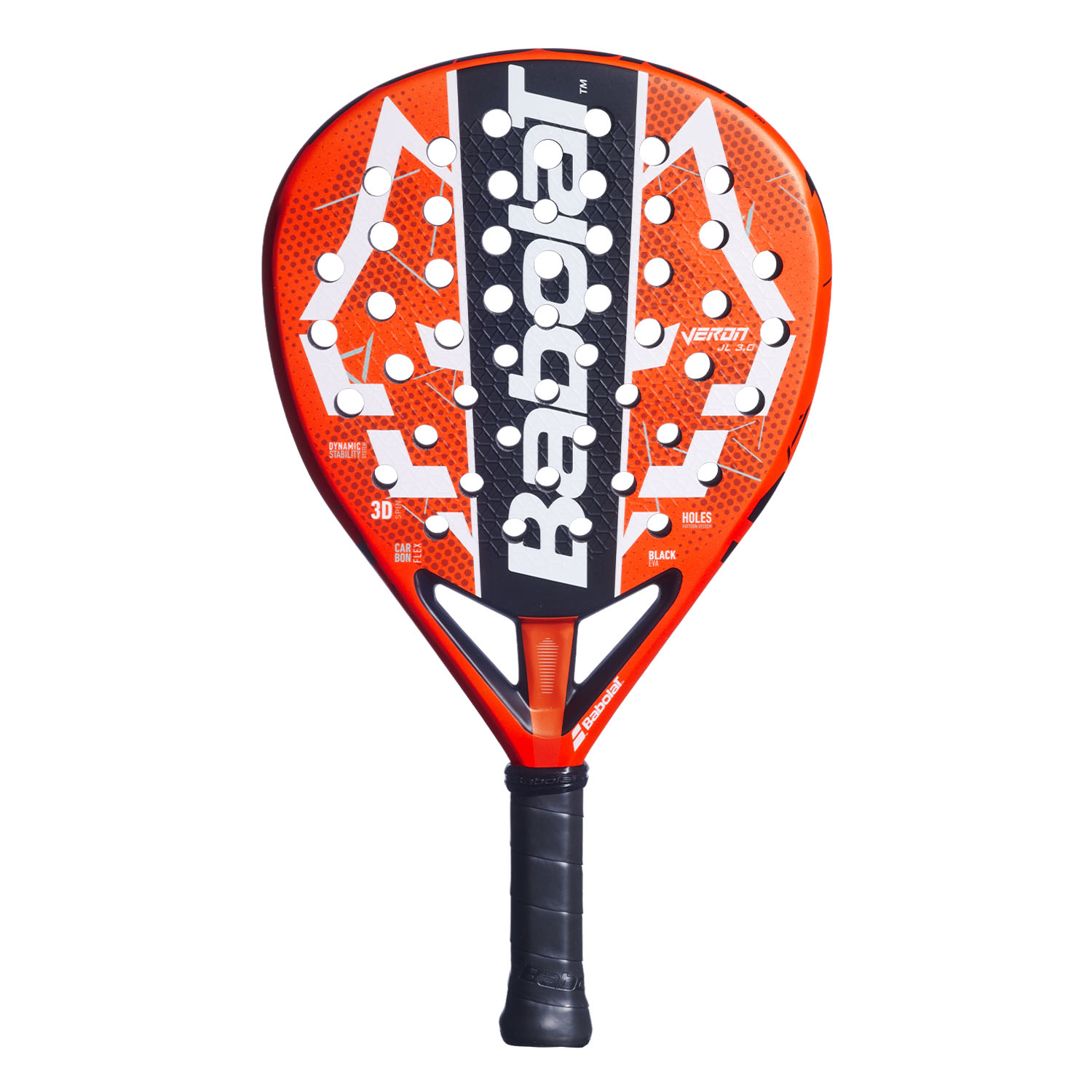 Babolat Veron Juan Lebrón 3.0 Padel - Fluo Orange/Black